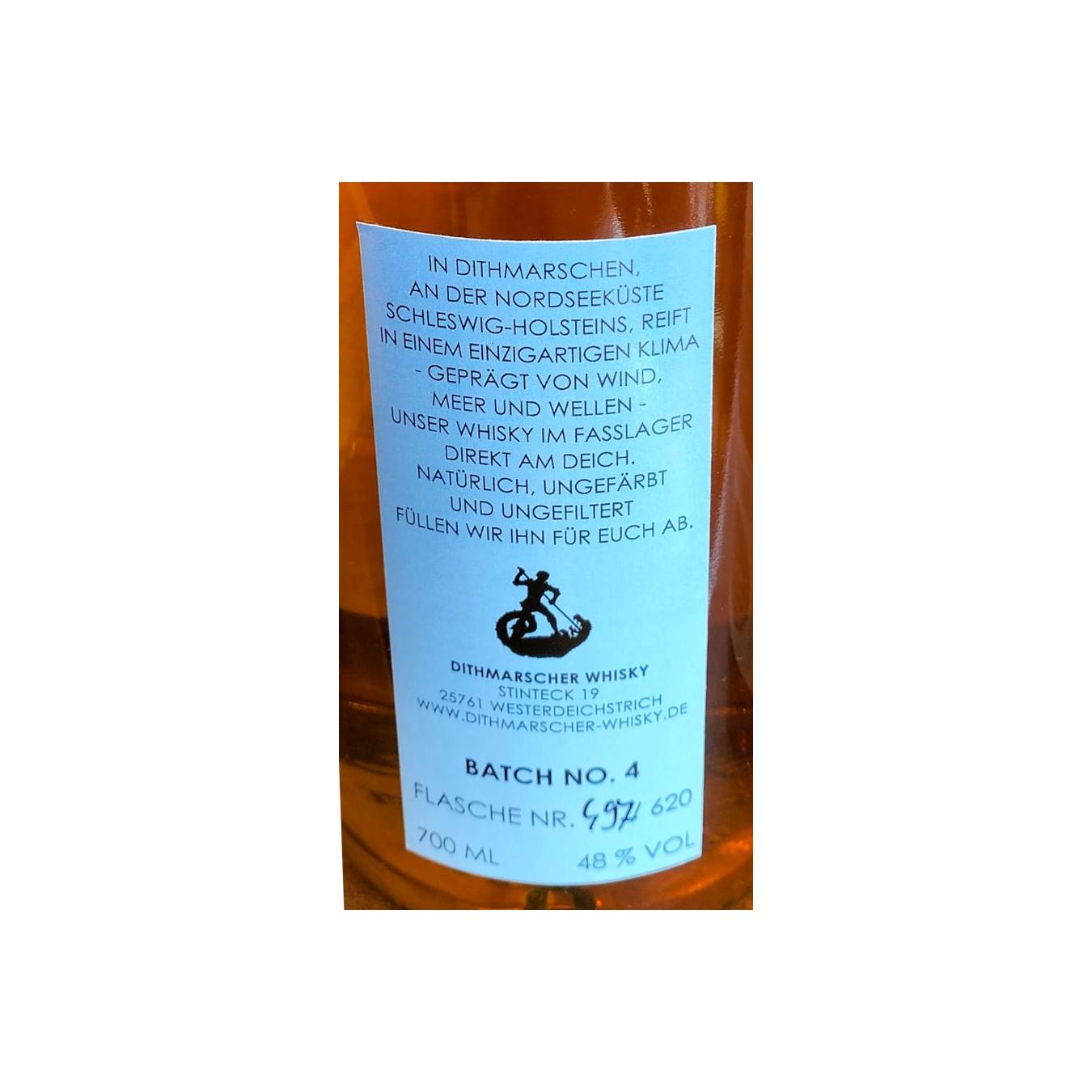 Dithmarscher Whisky Purer Deutscher Coastal Malt Dith 2