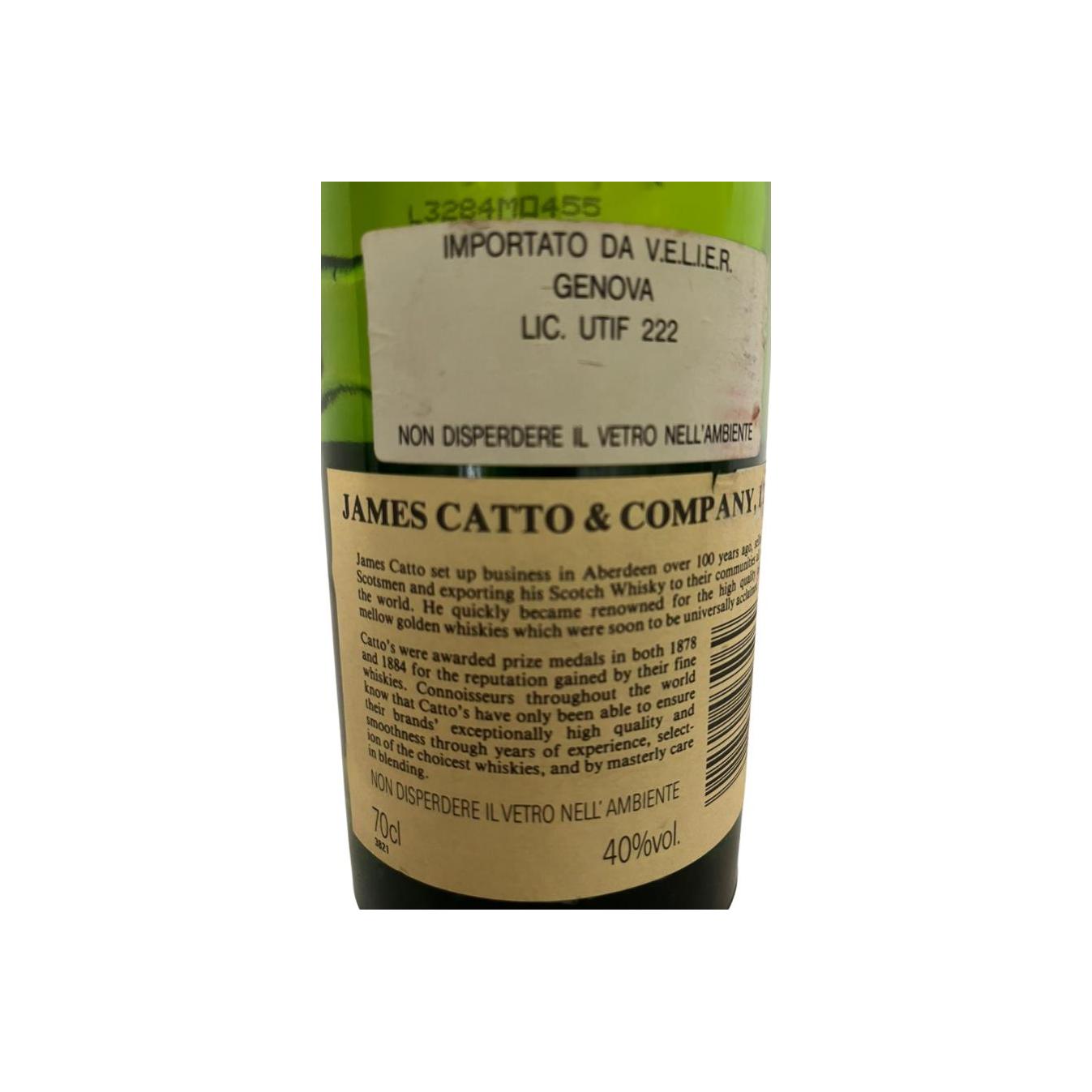 Catto's Rare Old Scottish Highland Whisky 3