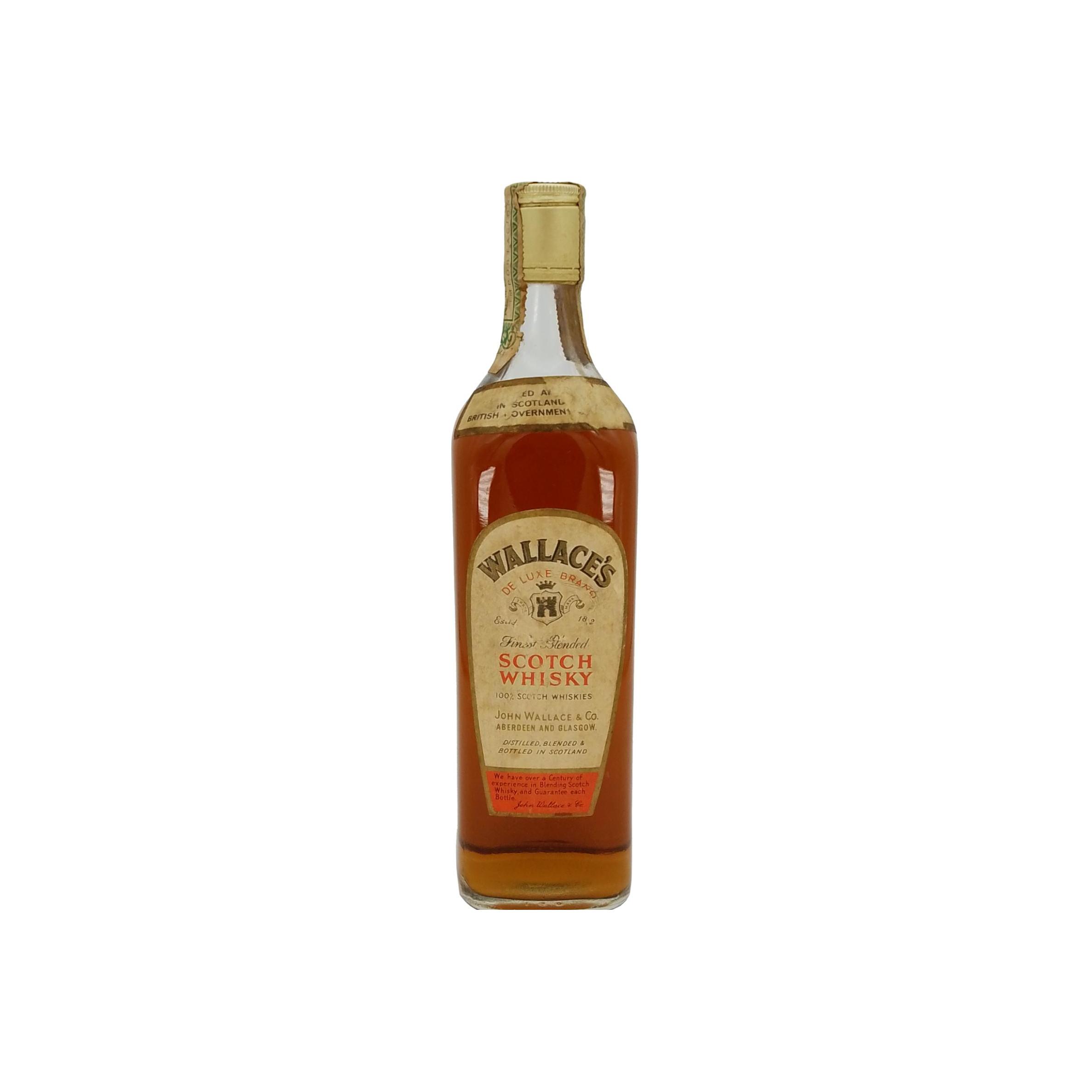 Wallace's De Luxe Brand Finest Blended Scotch Whisky