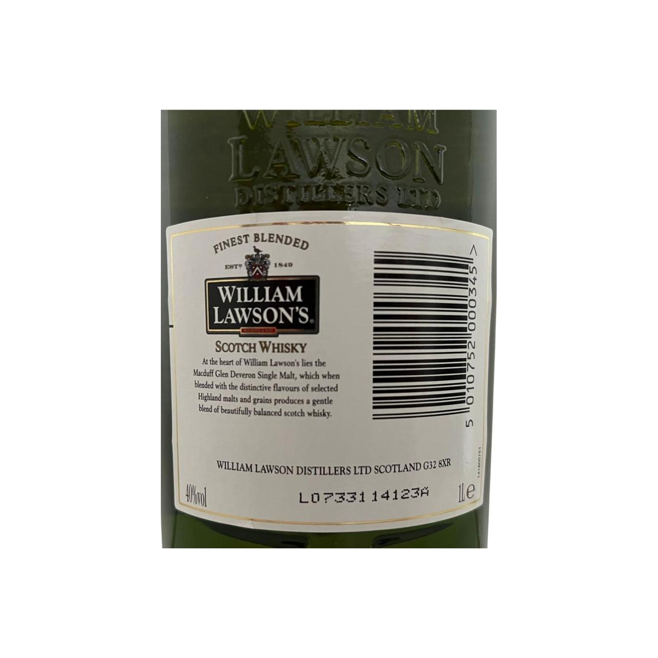 William Lawson's Finest Blended Scotch Whisky 3