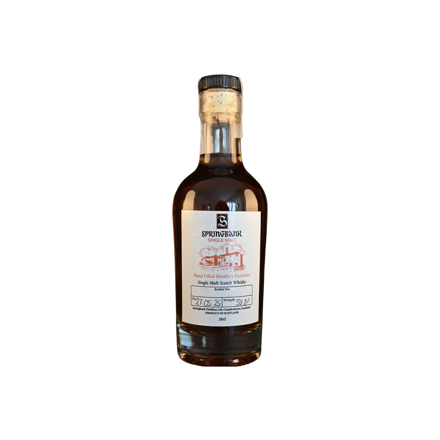 Springbank Hand Filled Distillery Exclusive