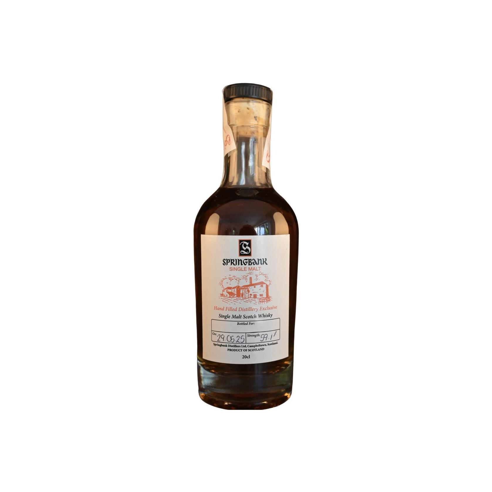 Springbank Hand Filled Distillery Exclusive