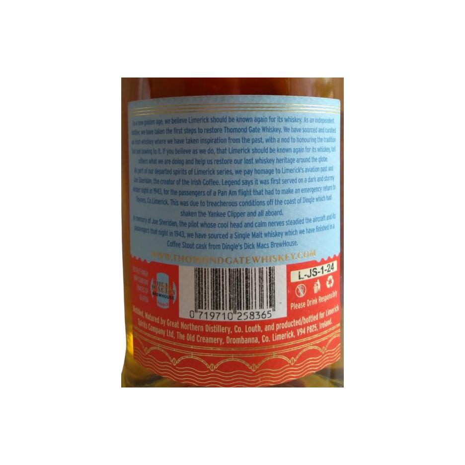 Thomond Gate Coffee Stout Cask Finish 2
