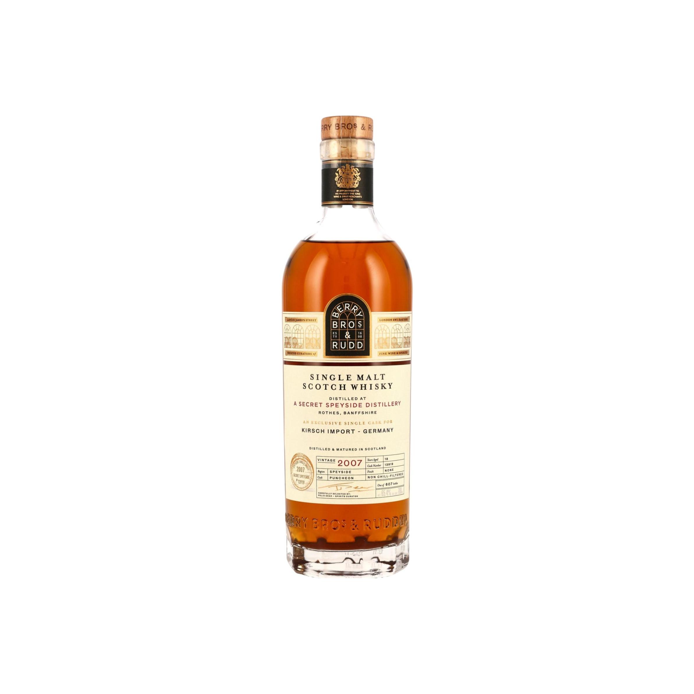A Secret Speyside Distillery 2007 BR