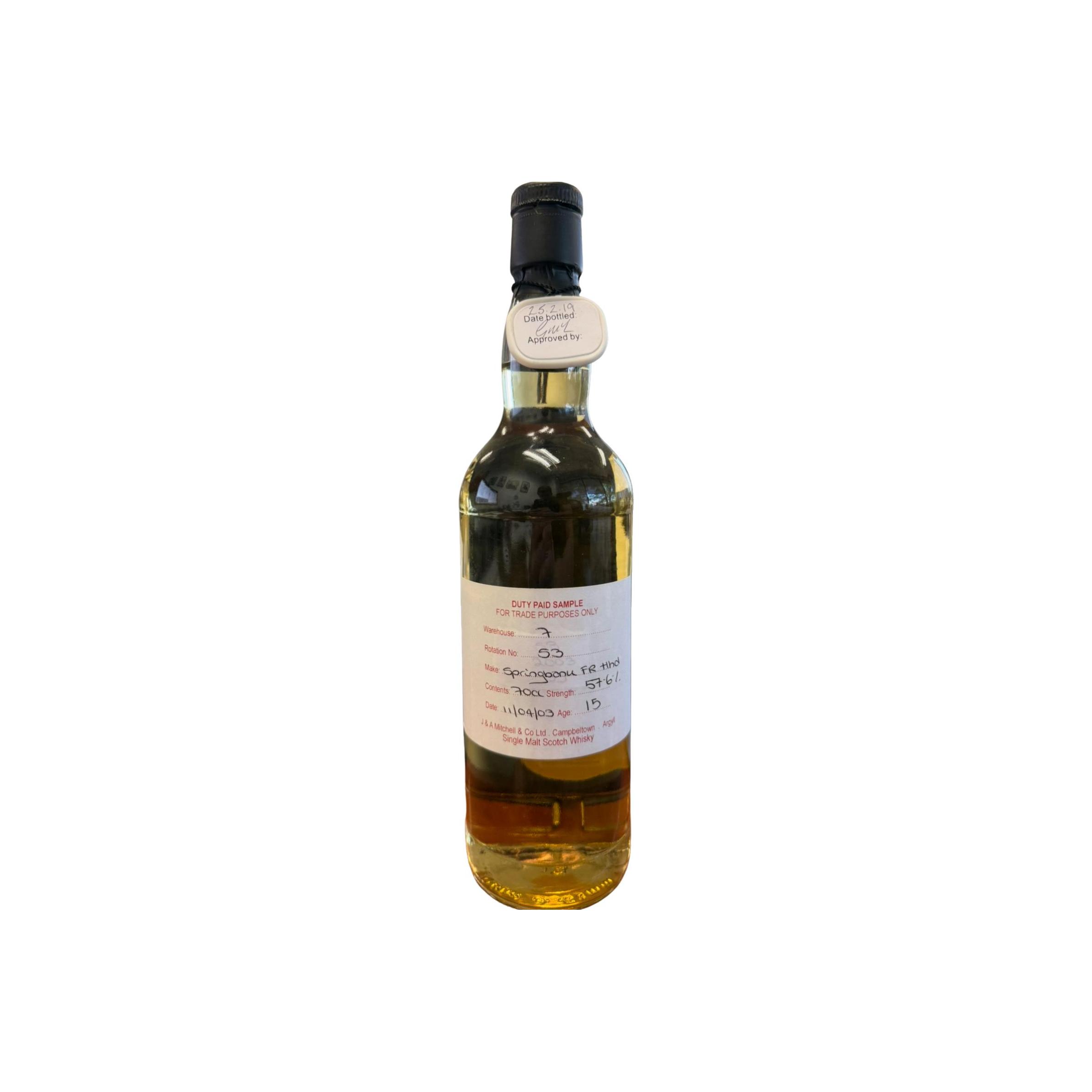 Springbank 2003
