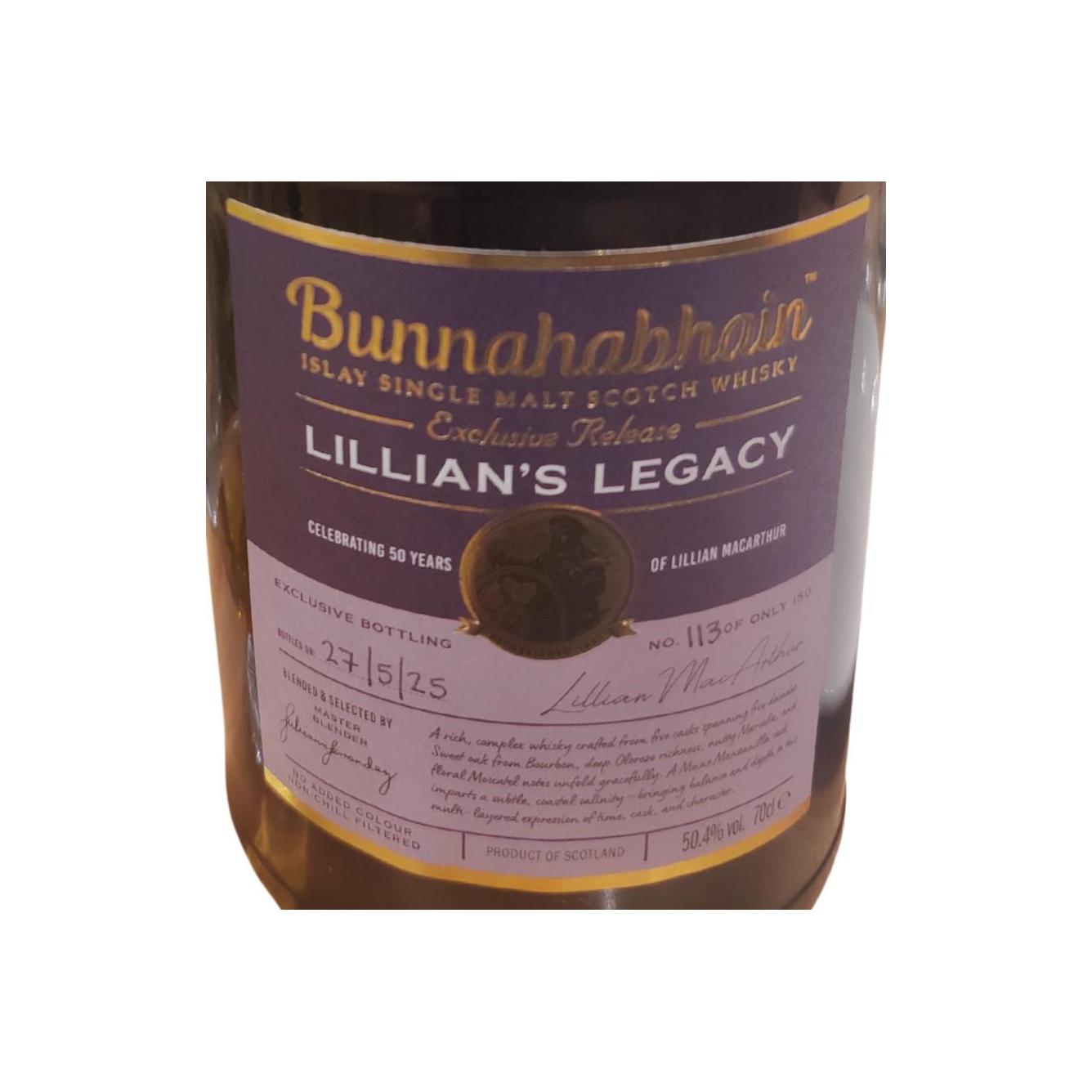 Bunnahabhain Lillian's Legacy