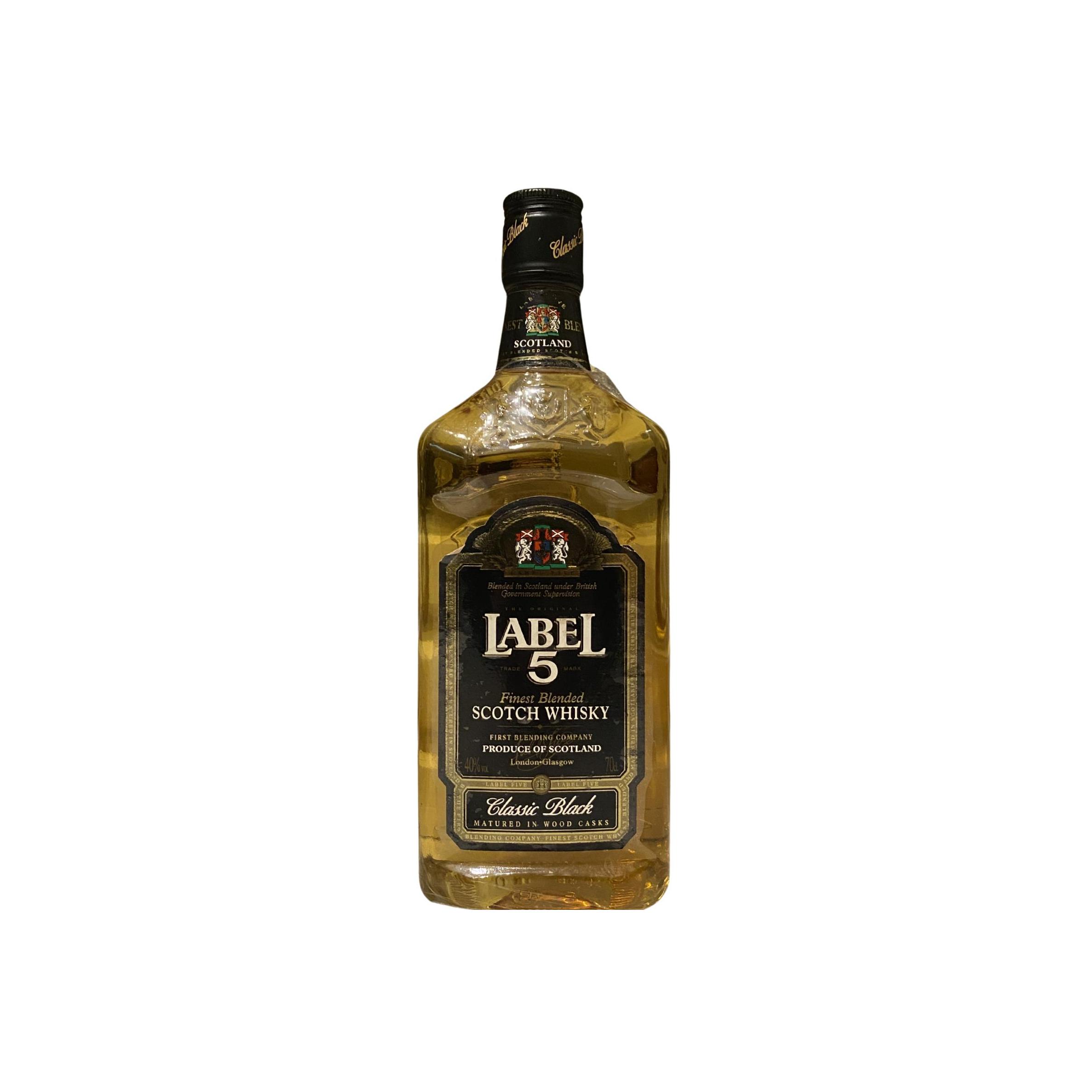 Label 5 Classic Black