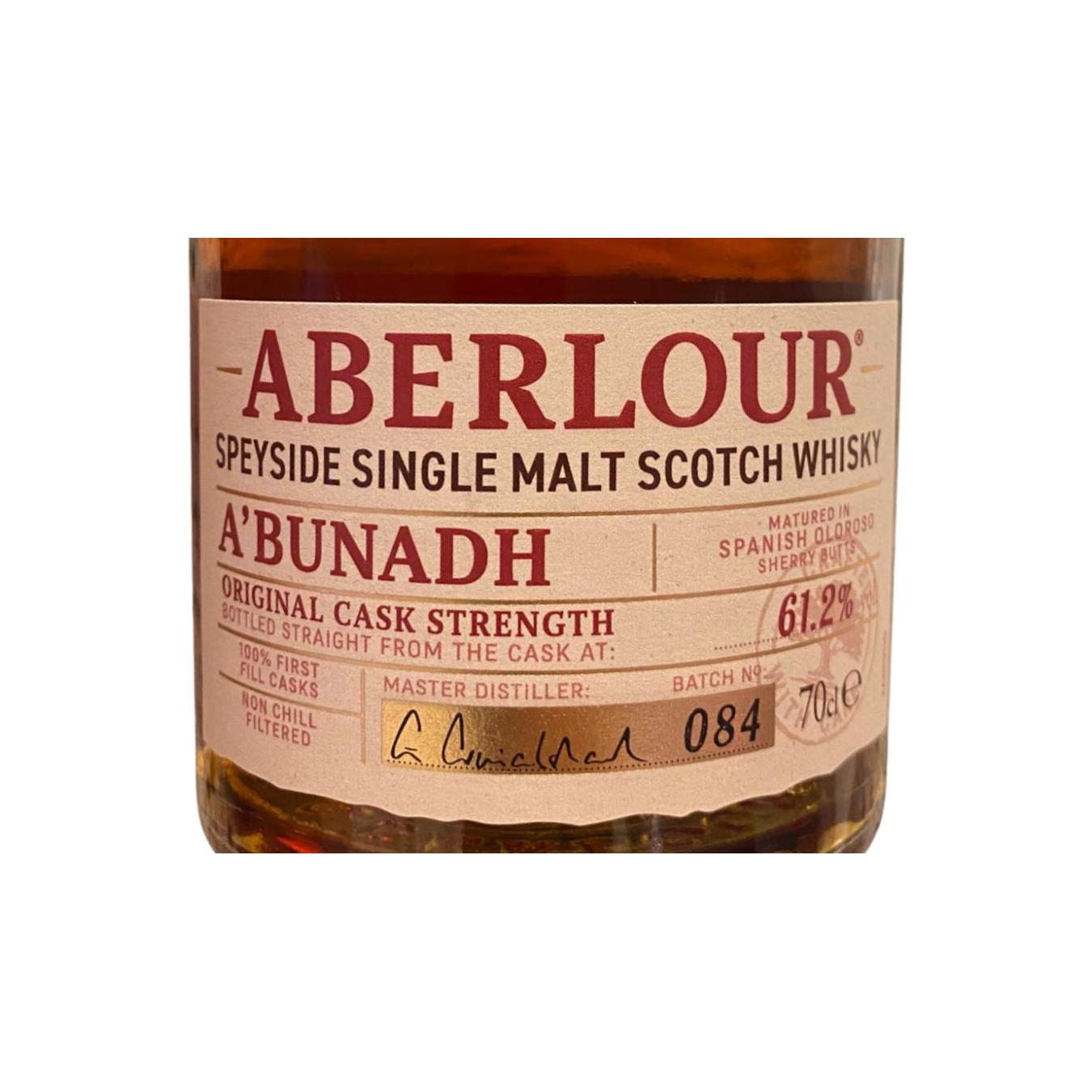 Aberlour A'bunadh batch #84