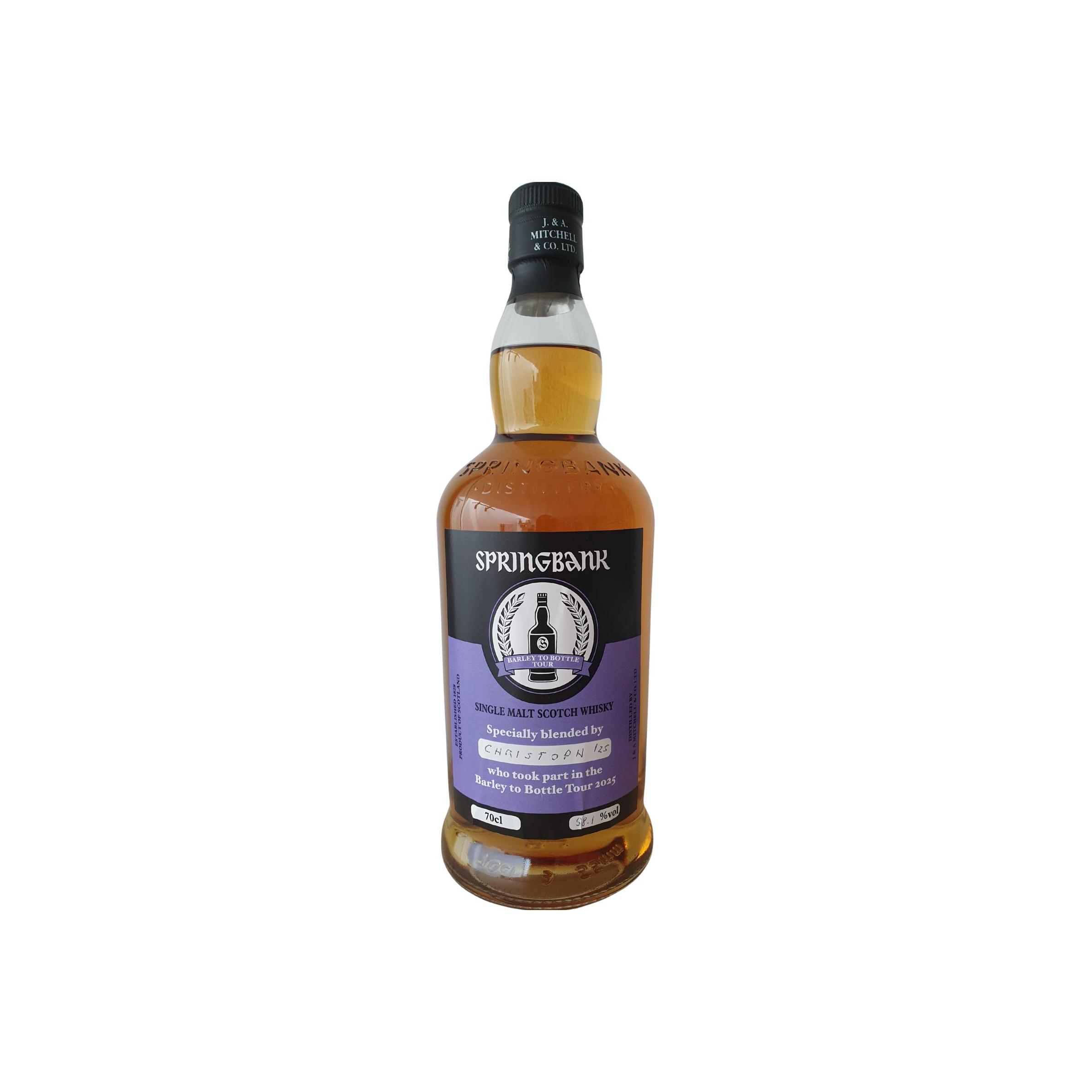 Springbank Barley to Bottle Tour 2025