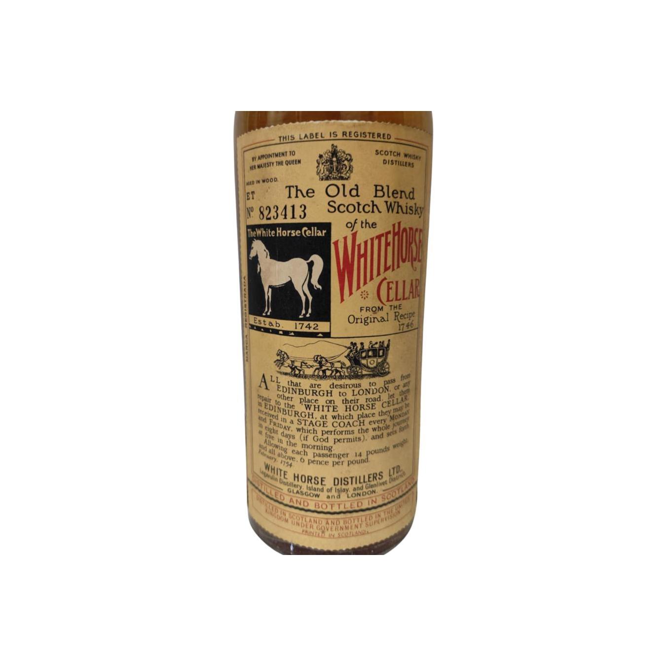 White Horse The Old Blend Scotch of The White Horse Cellars 3