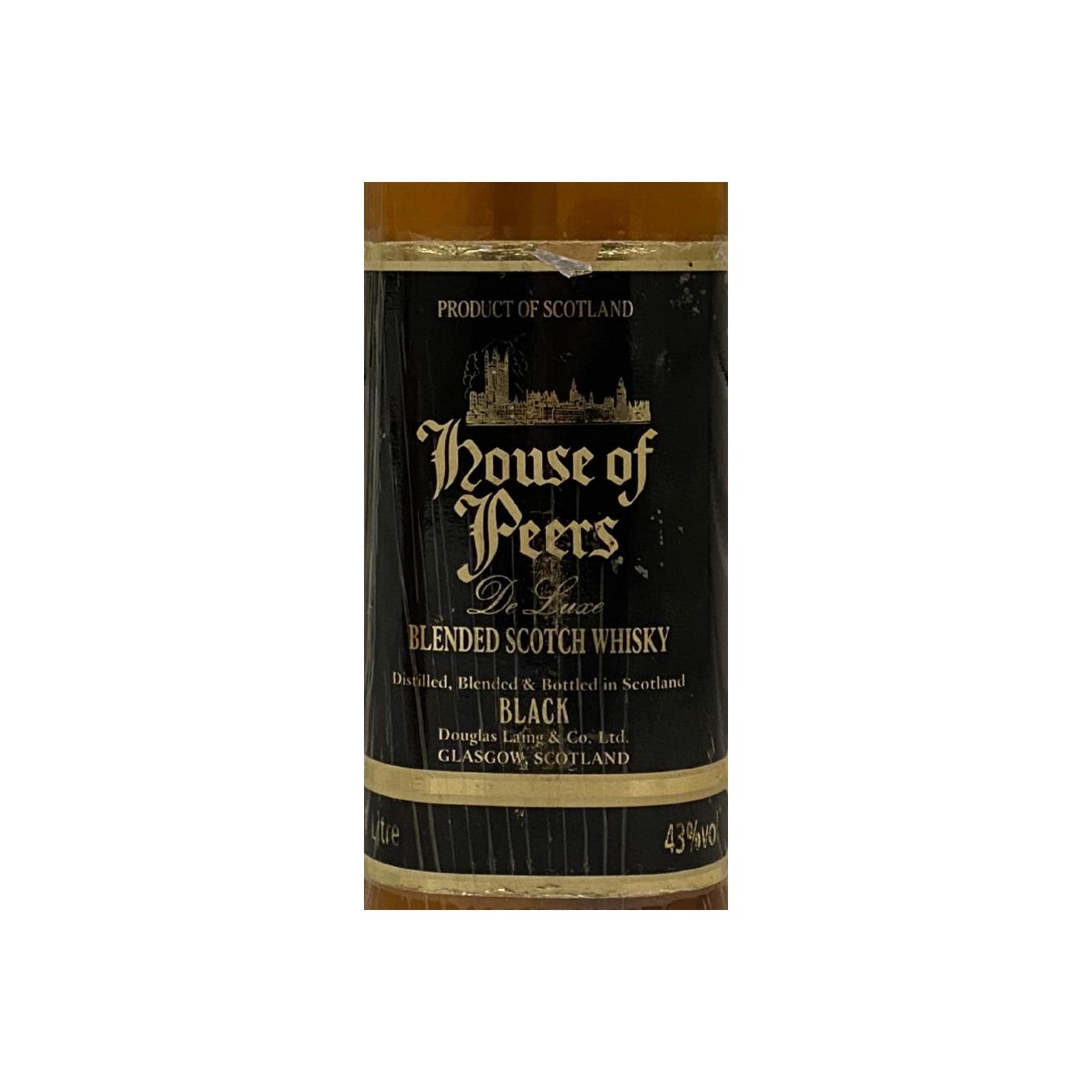 House of Peers De Luxe Black