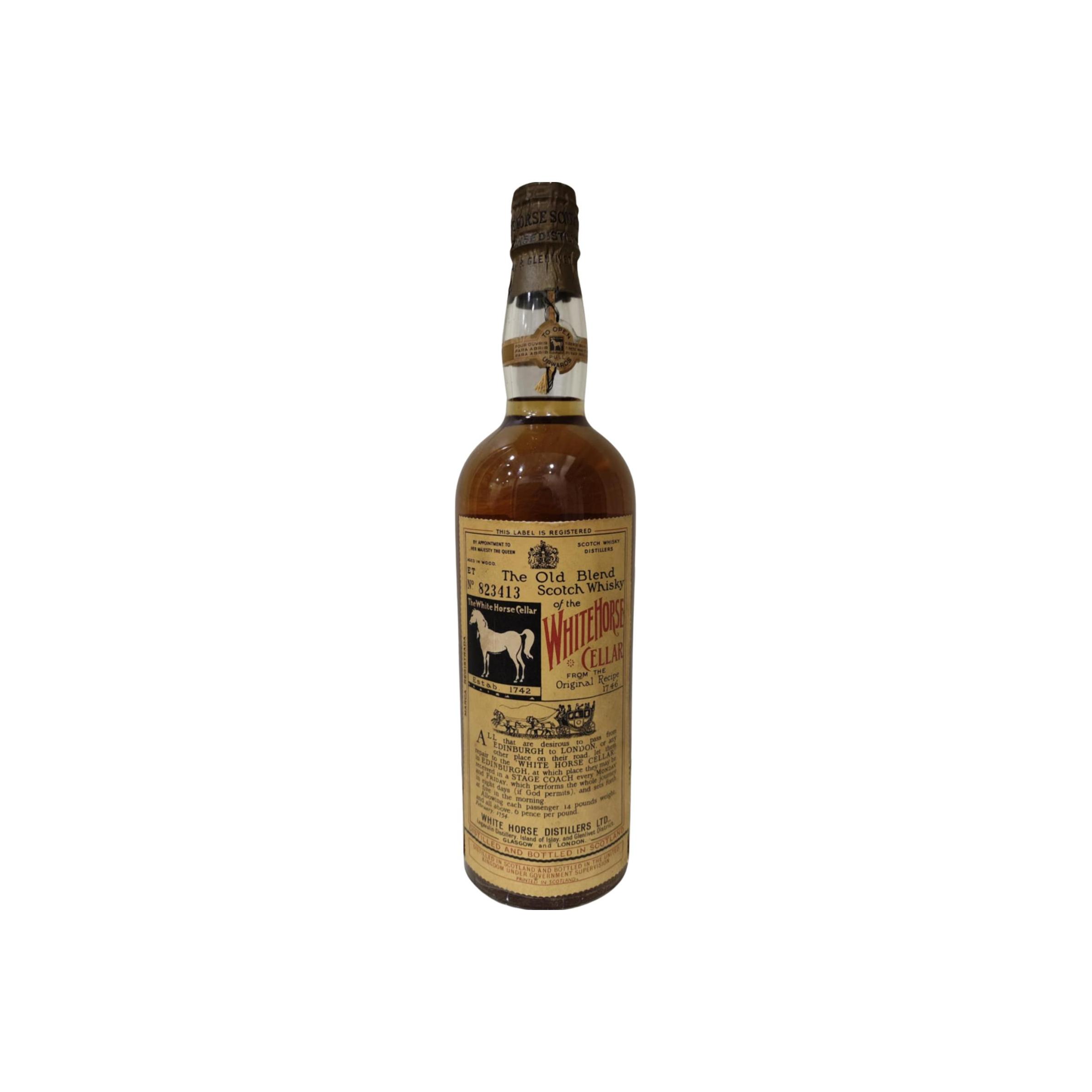 White Horse The Old Blend Scotch of The White Horse Cellars