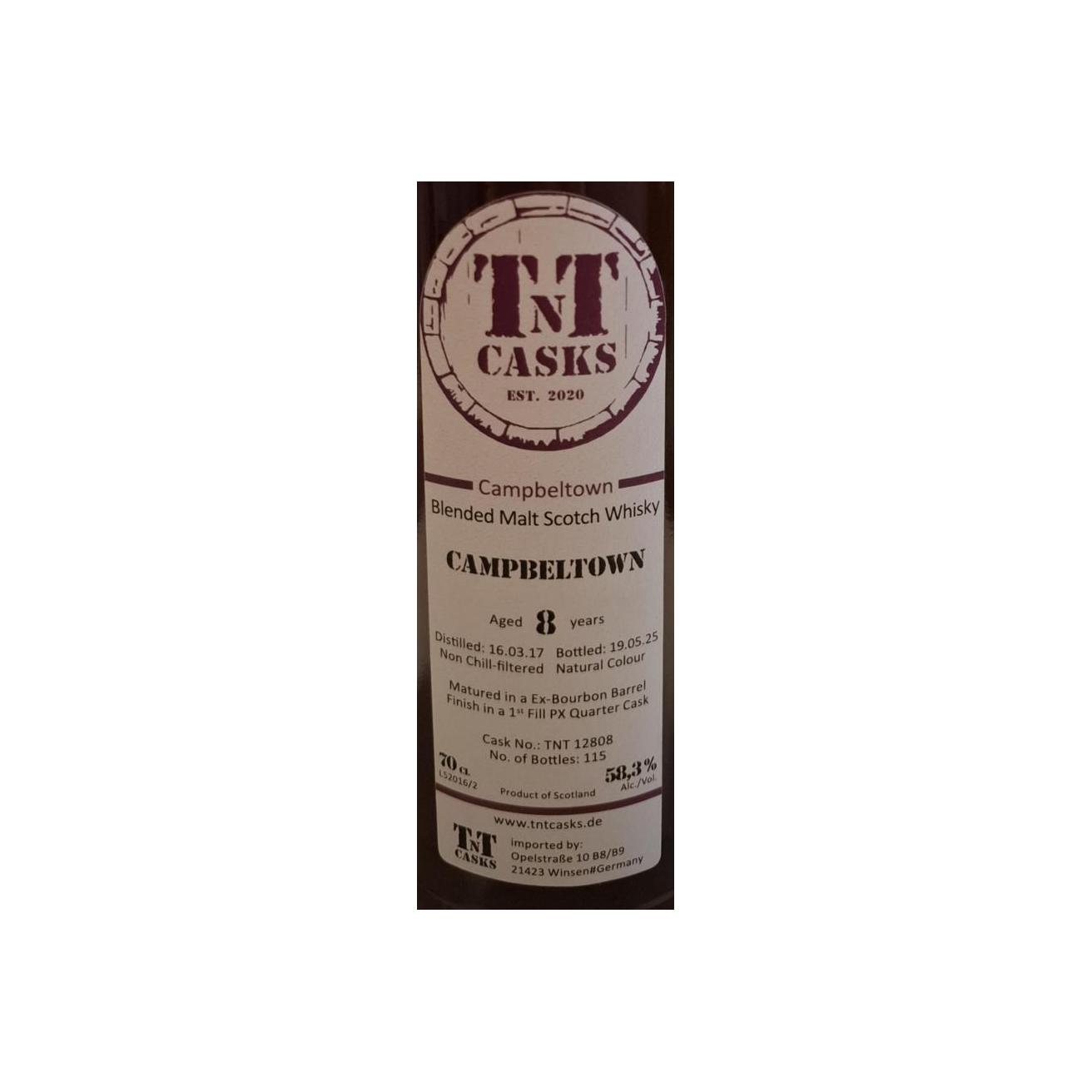 Blended Malt Scotch Whisky 2017 TnT