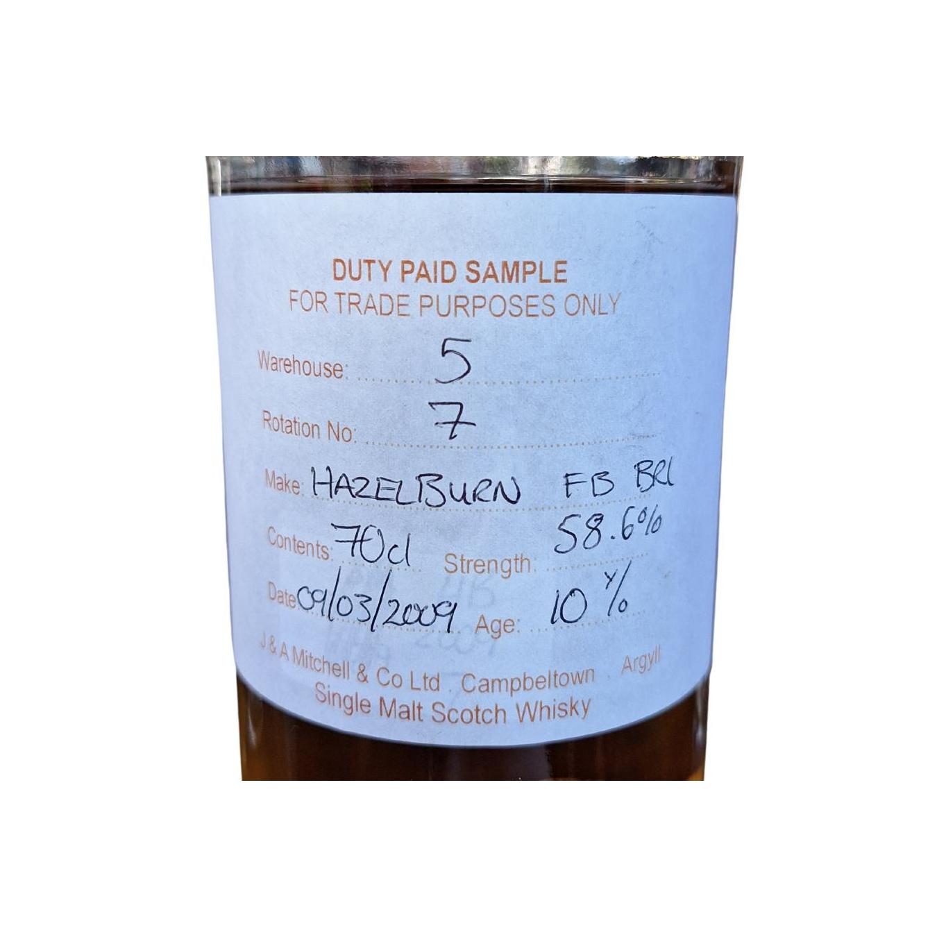 Hazelburn 2009