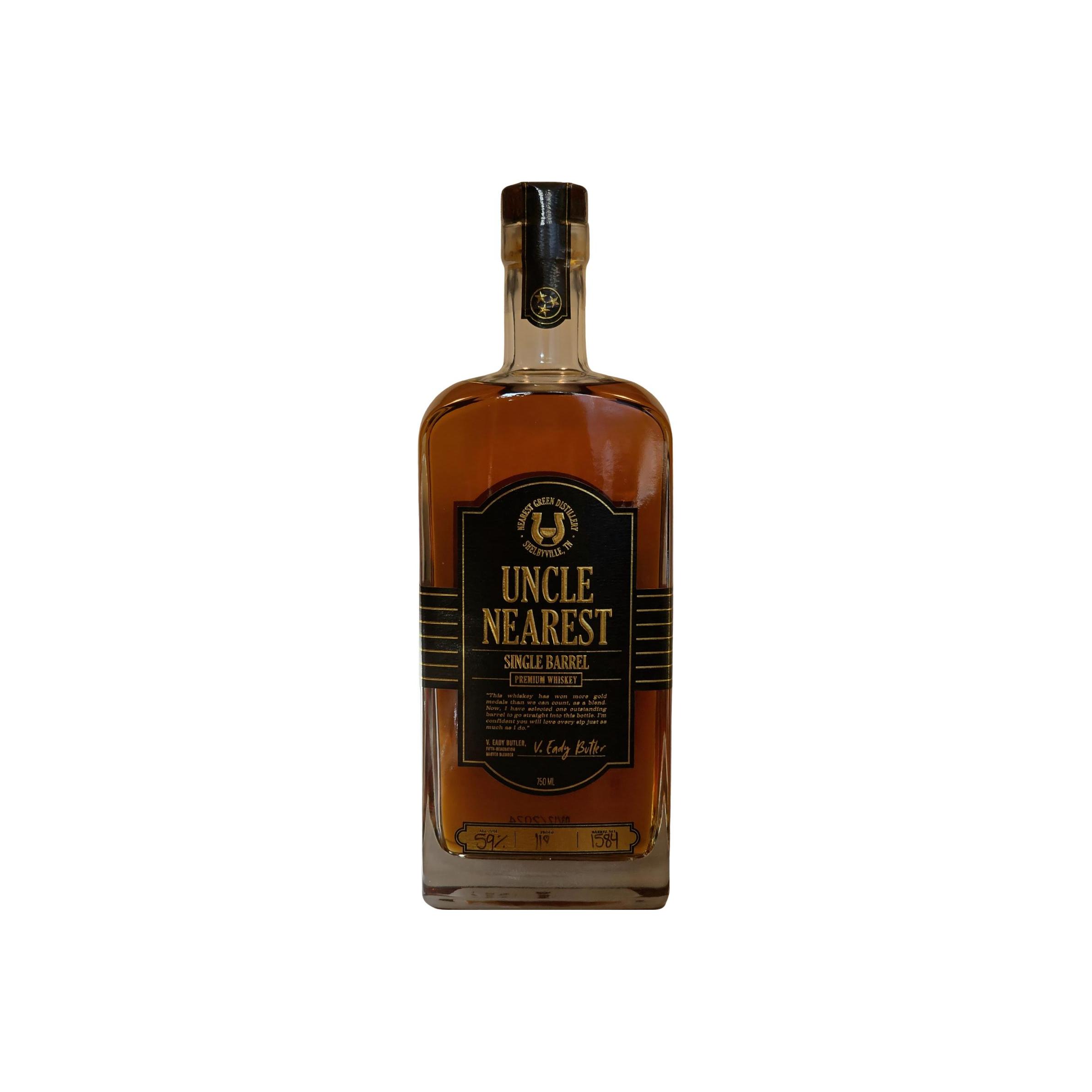 Uncle Nearest Single Barrel Premium Whiskey