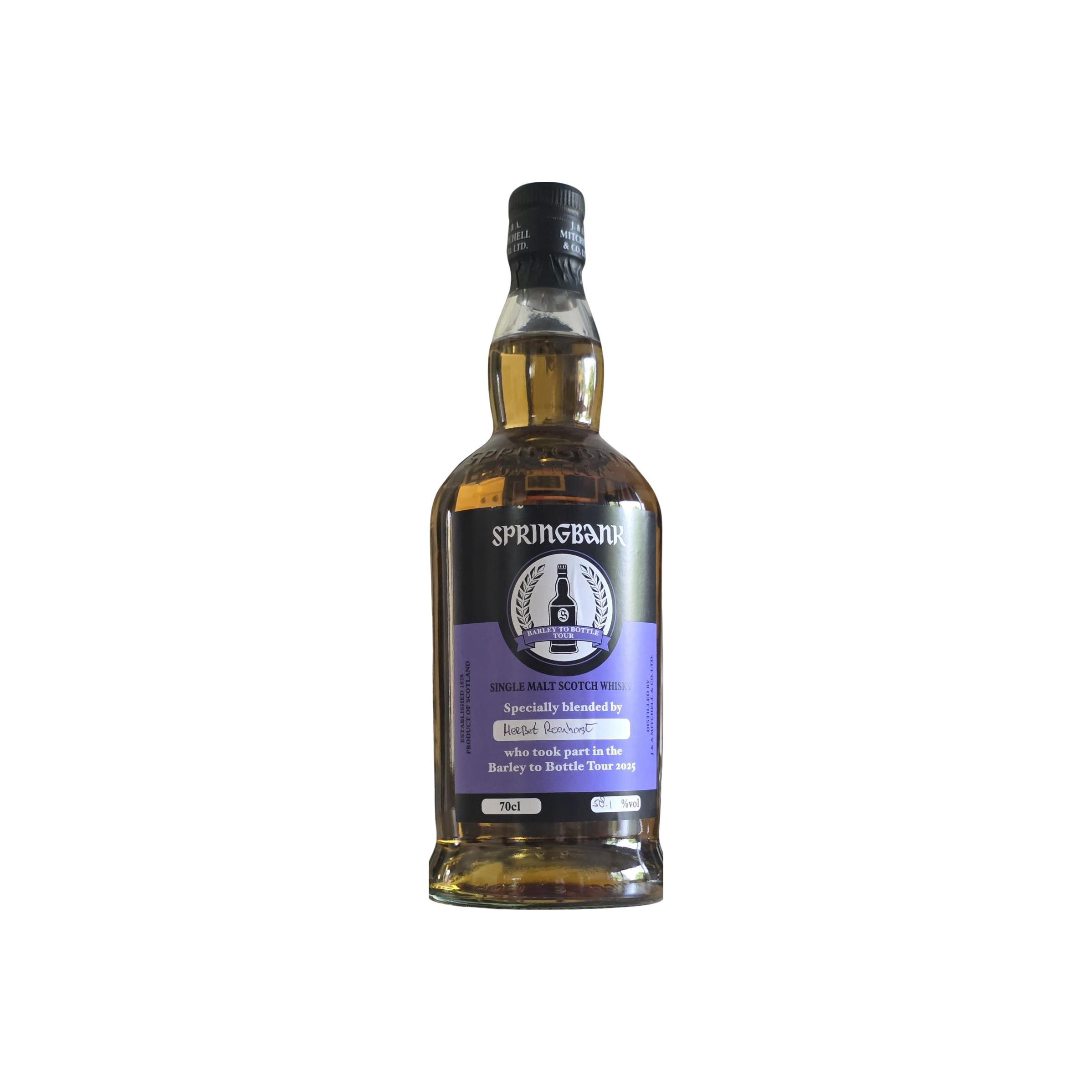 Springbank Barley to Bottle Tour 2025
