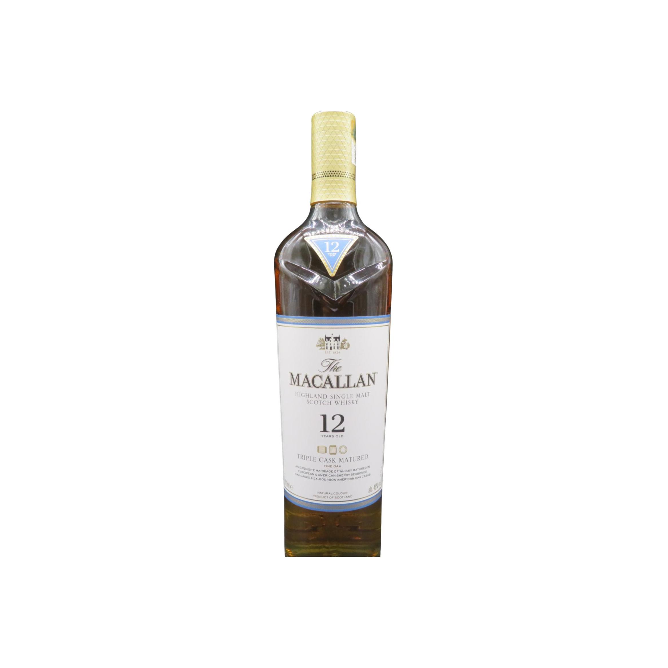 Macallan Highland single malt scotch whisky