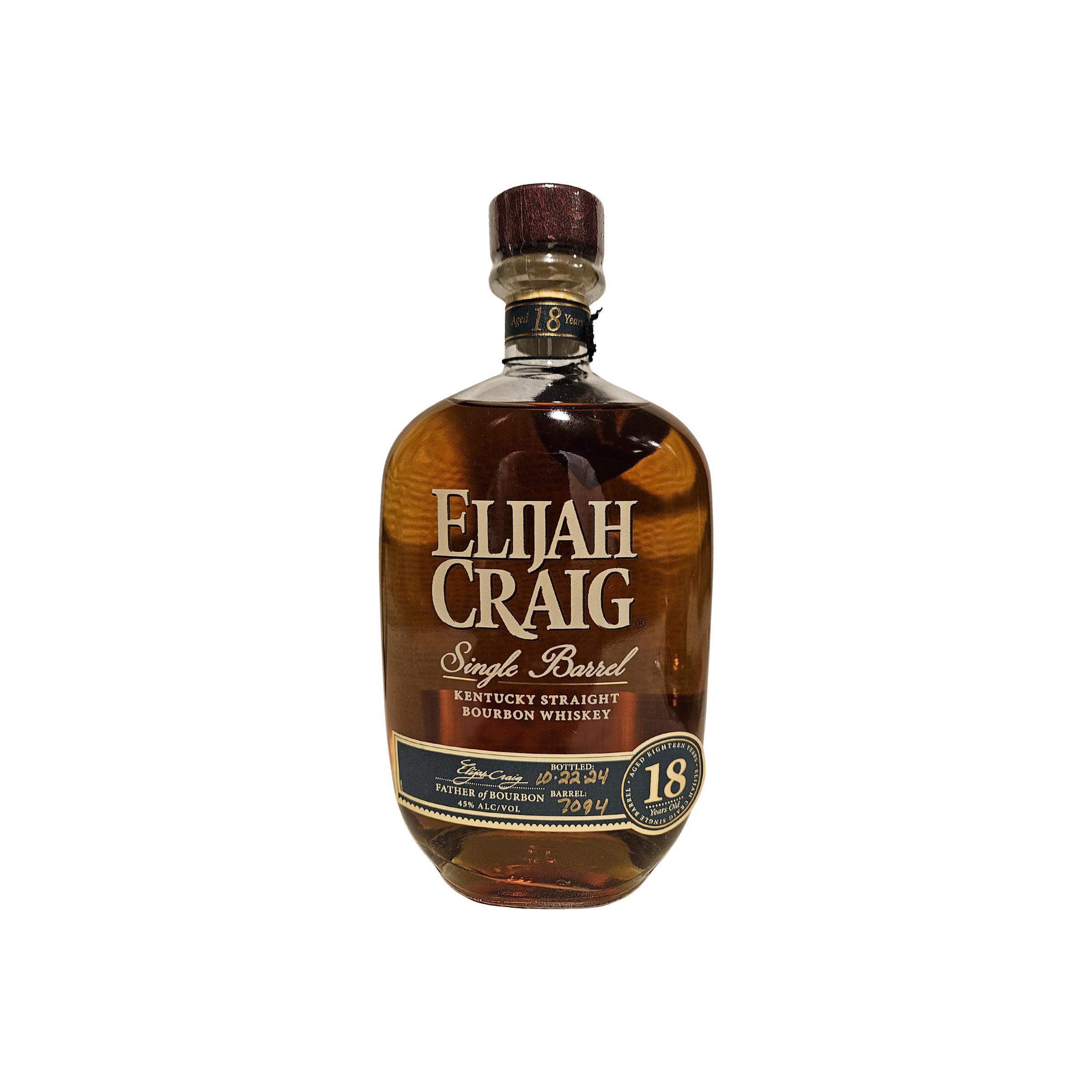 Elijah Craig 18-year-old