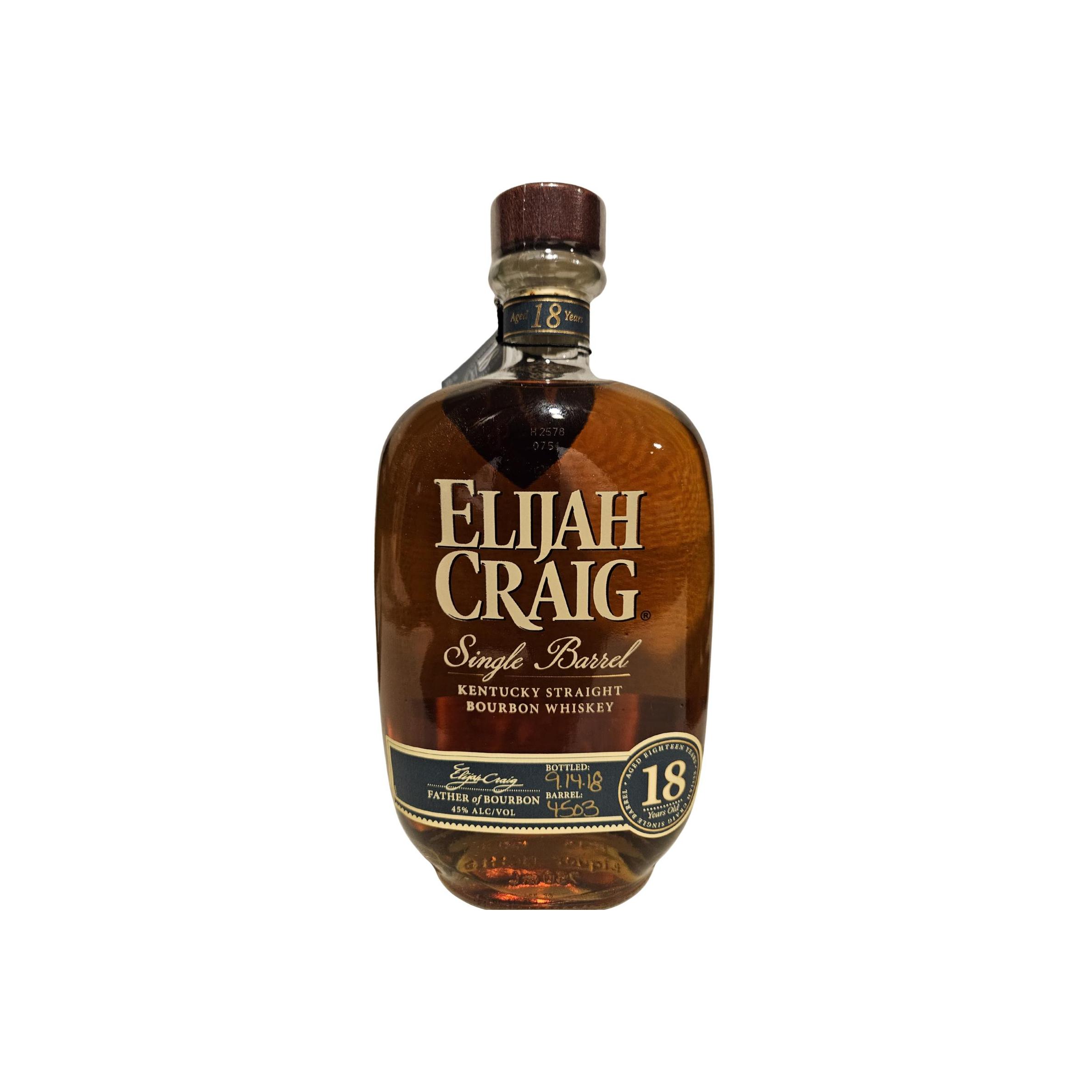 Elijah Craig Single Barrel