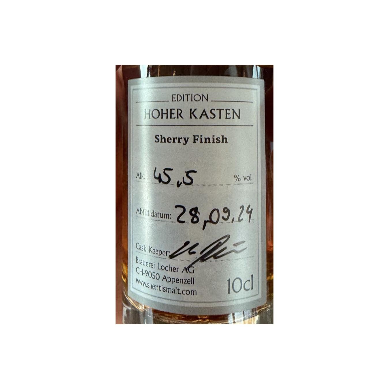 Säntis Malt Whiskytrek - Edition Hoher Kasten 2