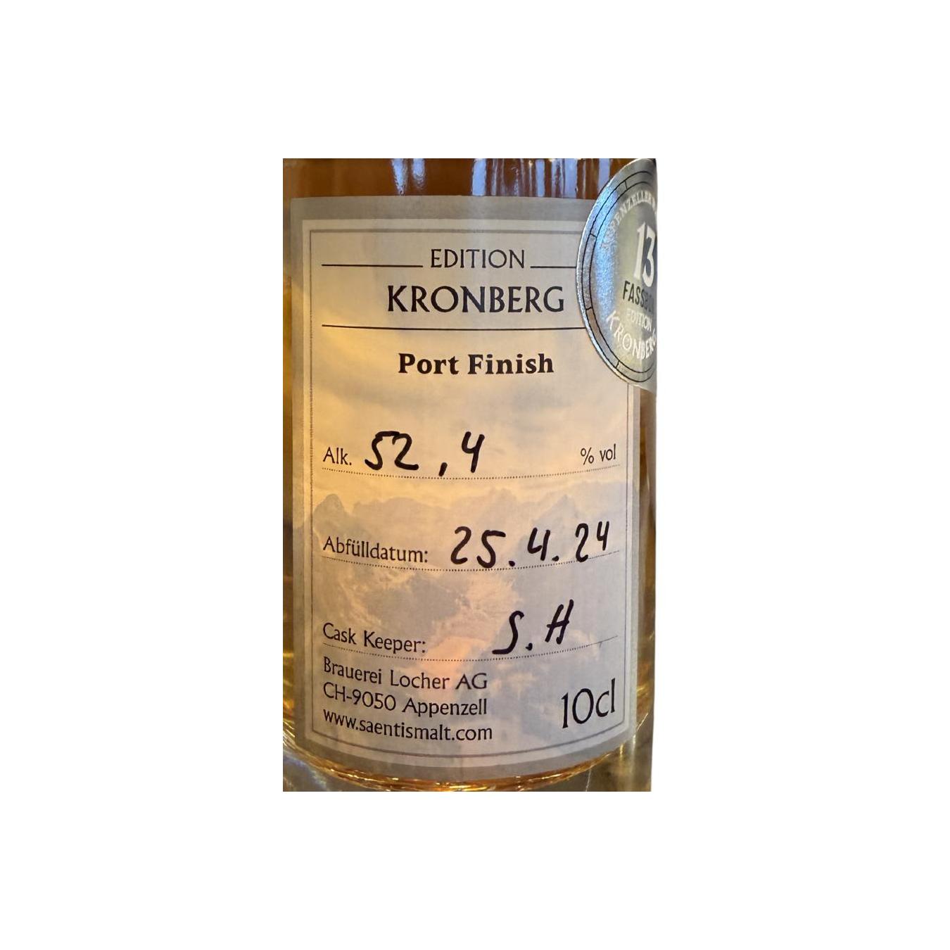 Säntis Malt Whiskytrek - Edition Kronberg 2
