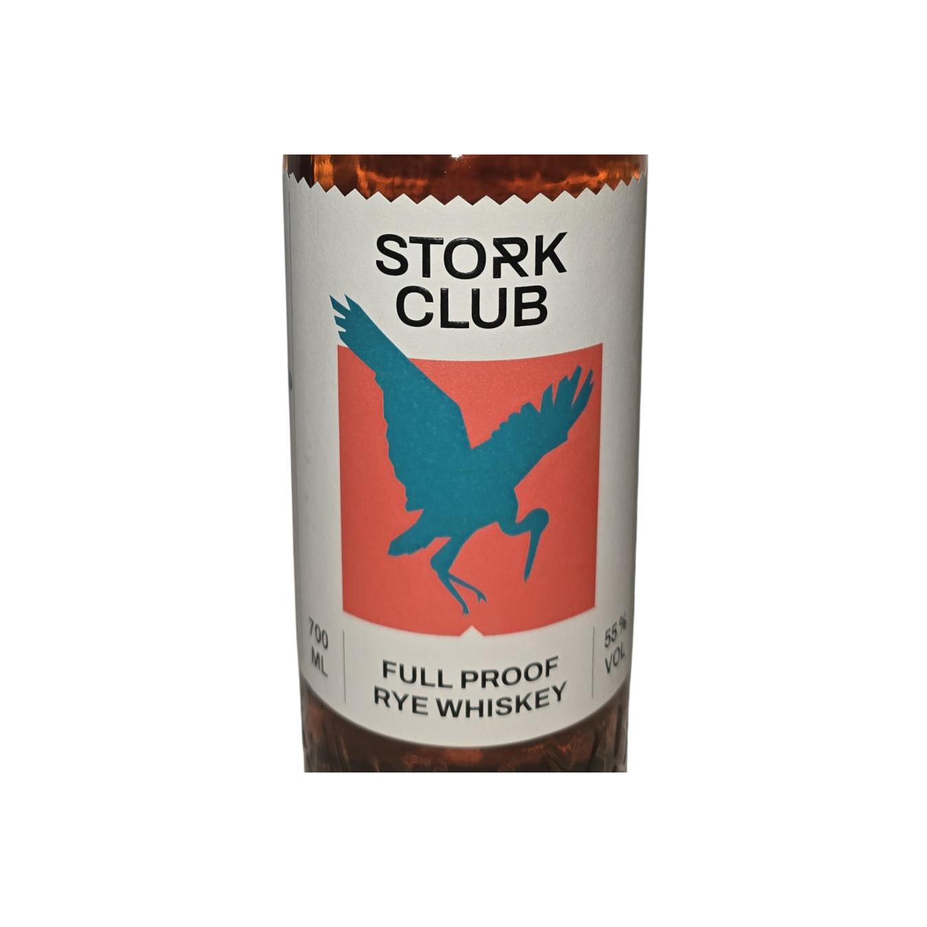 Stork Club Full Proof Rye Whiskey