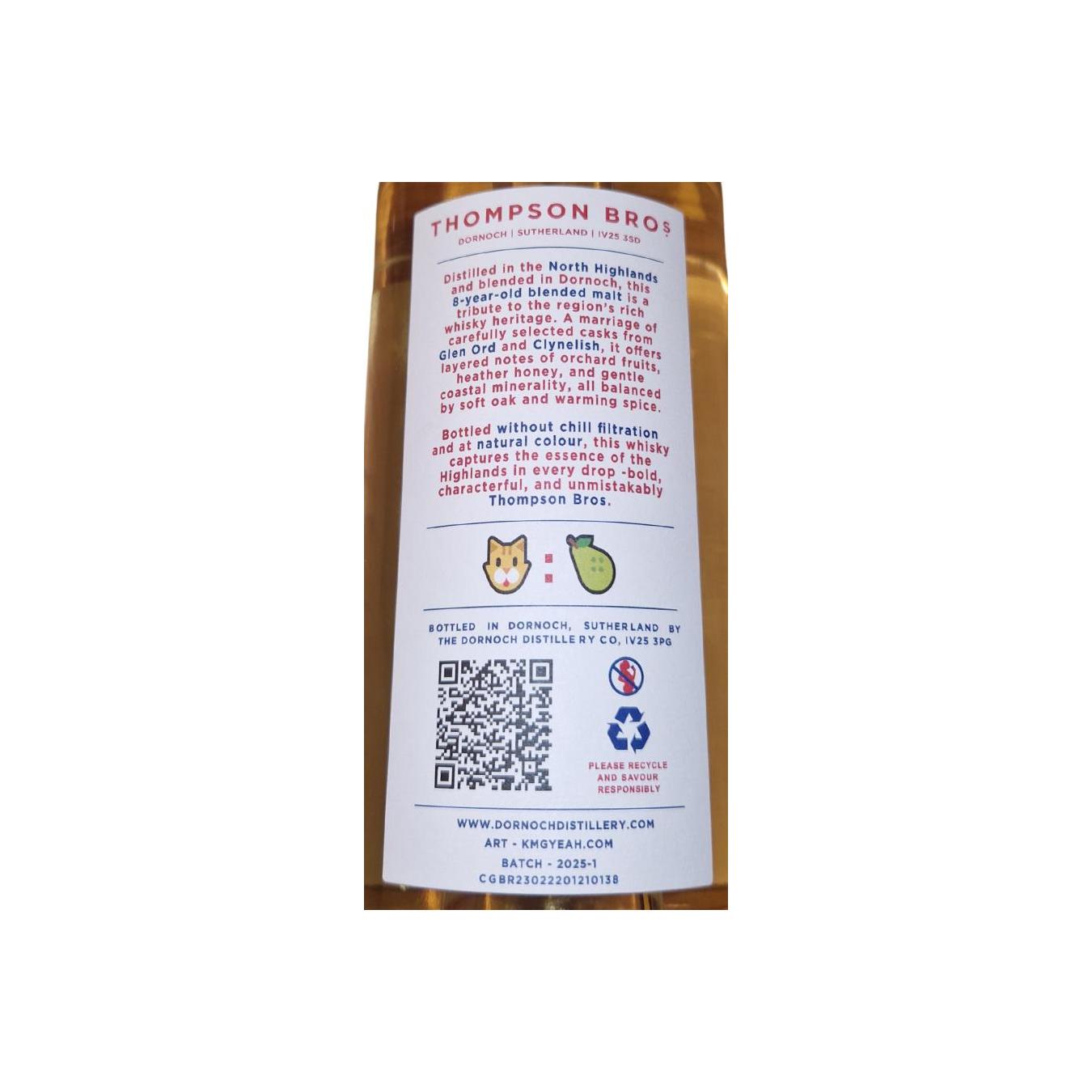 Blended Malt Scotch Whisky 08-year-old PST