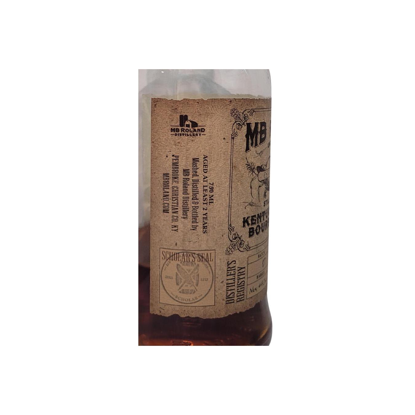 MB Roland Kentucky Straight Bourbon Whiskey 2