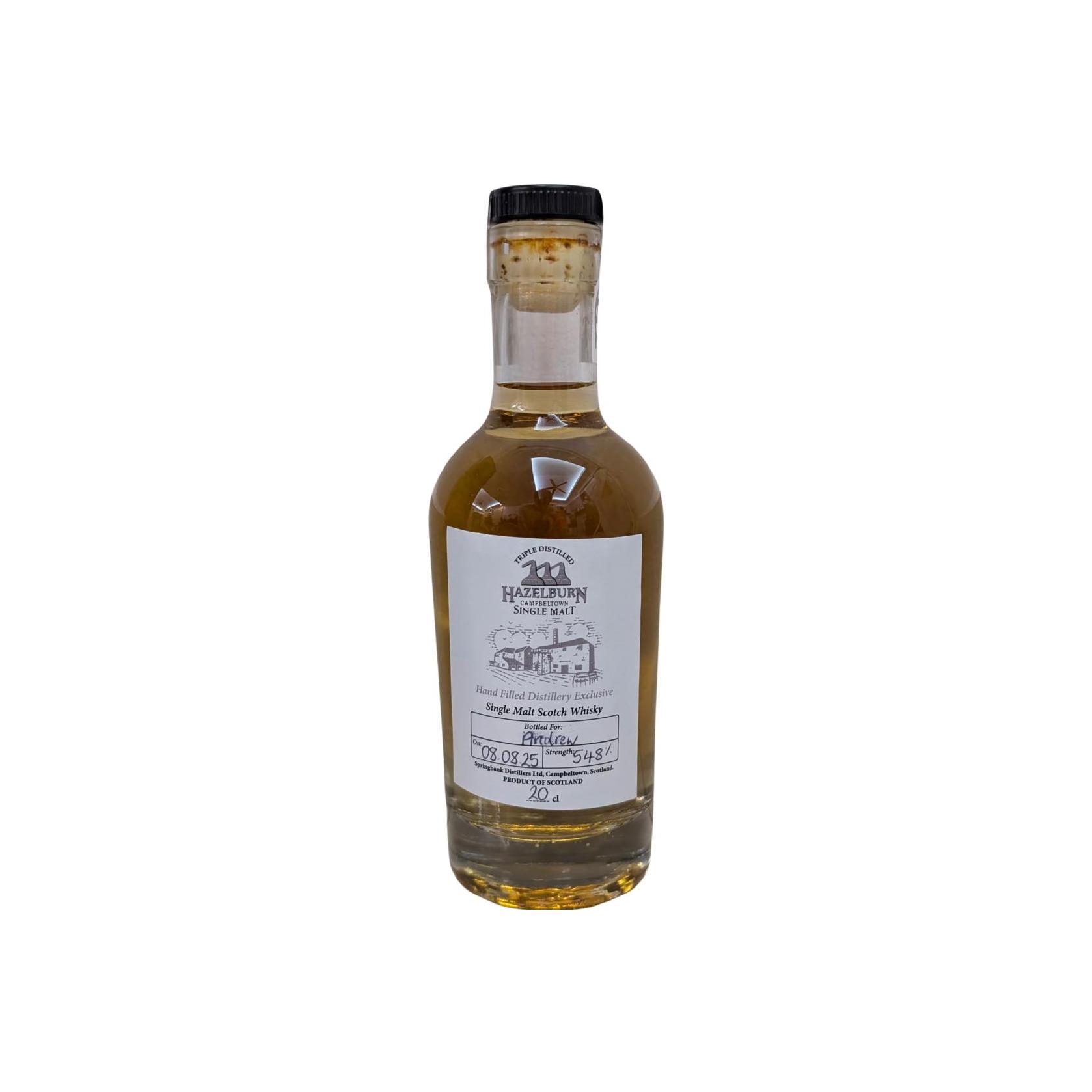 Hazelburn Hand Filled Distillery Exclusive