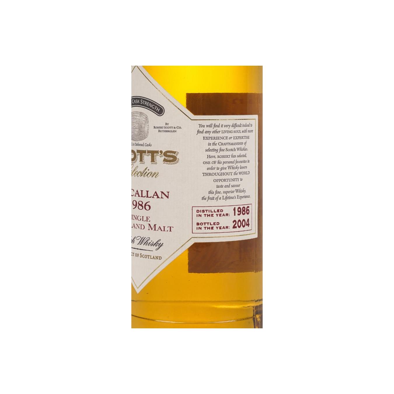 Macallan 1986  Sc