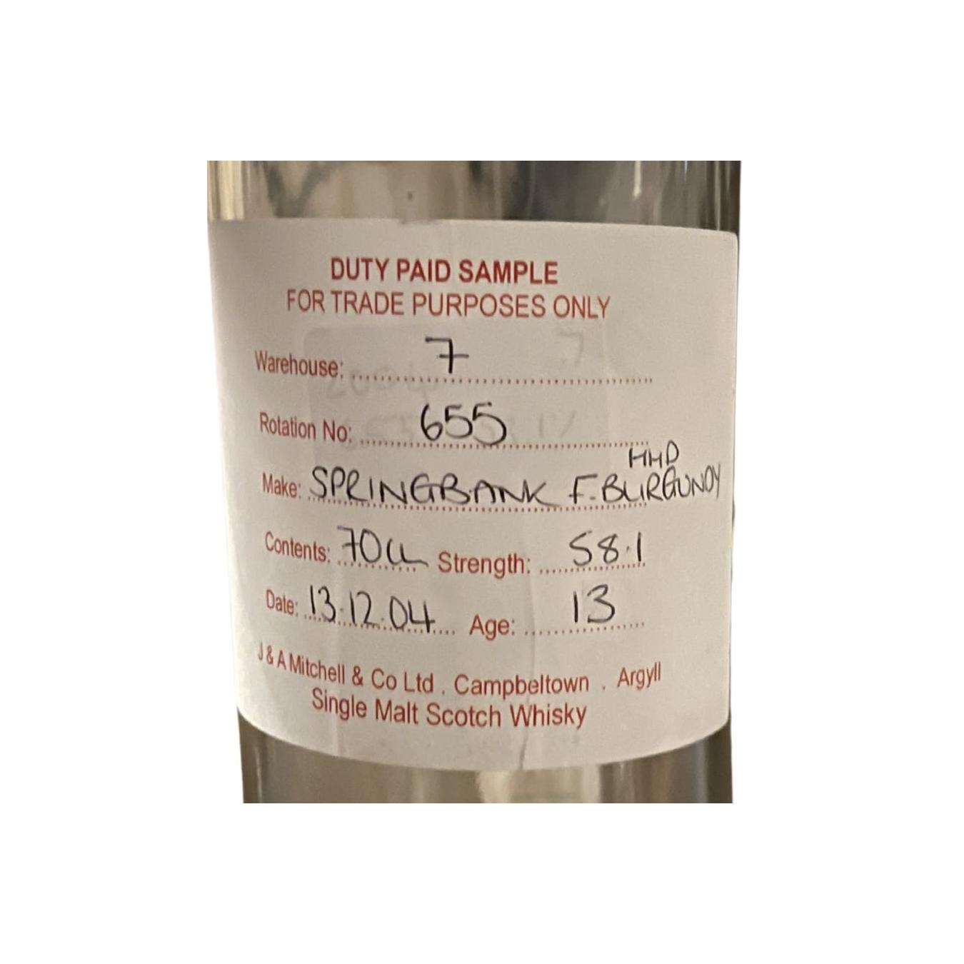 Springbank 2004