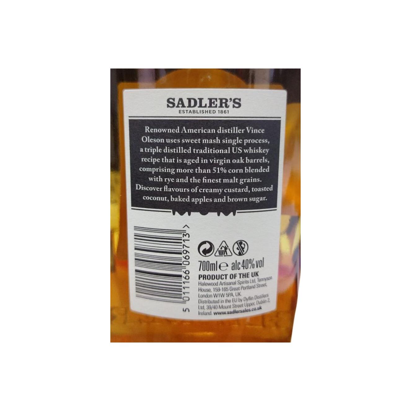 Peaky Blinder Sweet Mash Bourbon Style Sad 2