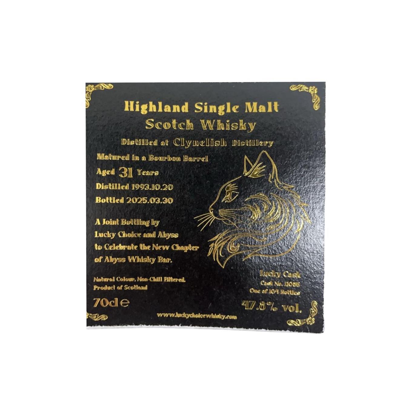 Clynelish 1993 Abss