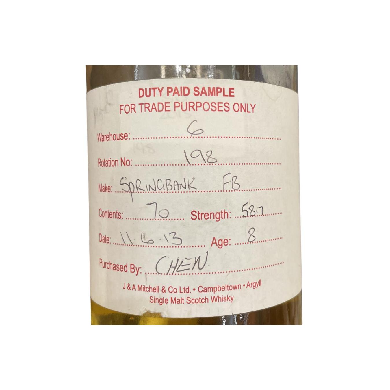 Springbank 08-year-old