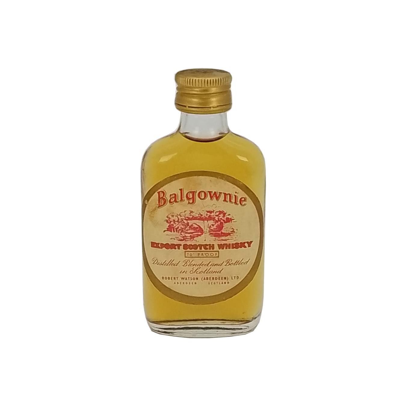 Balgownie Export Scotch Whisky 2
