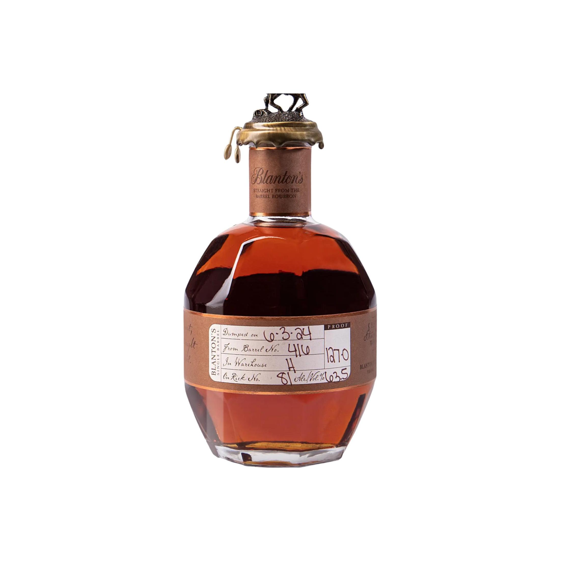 Blanton's Straight From the barrel