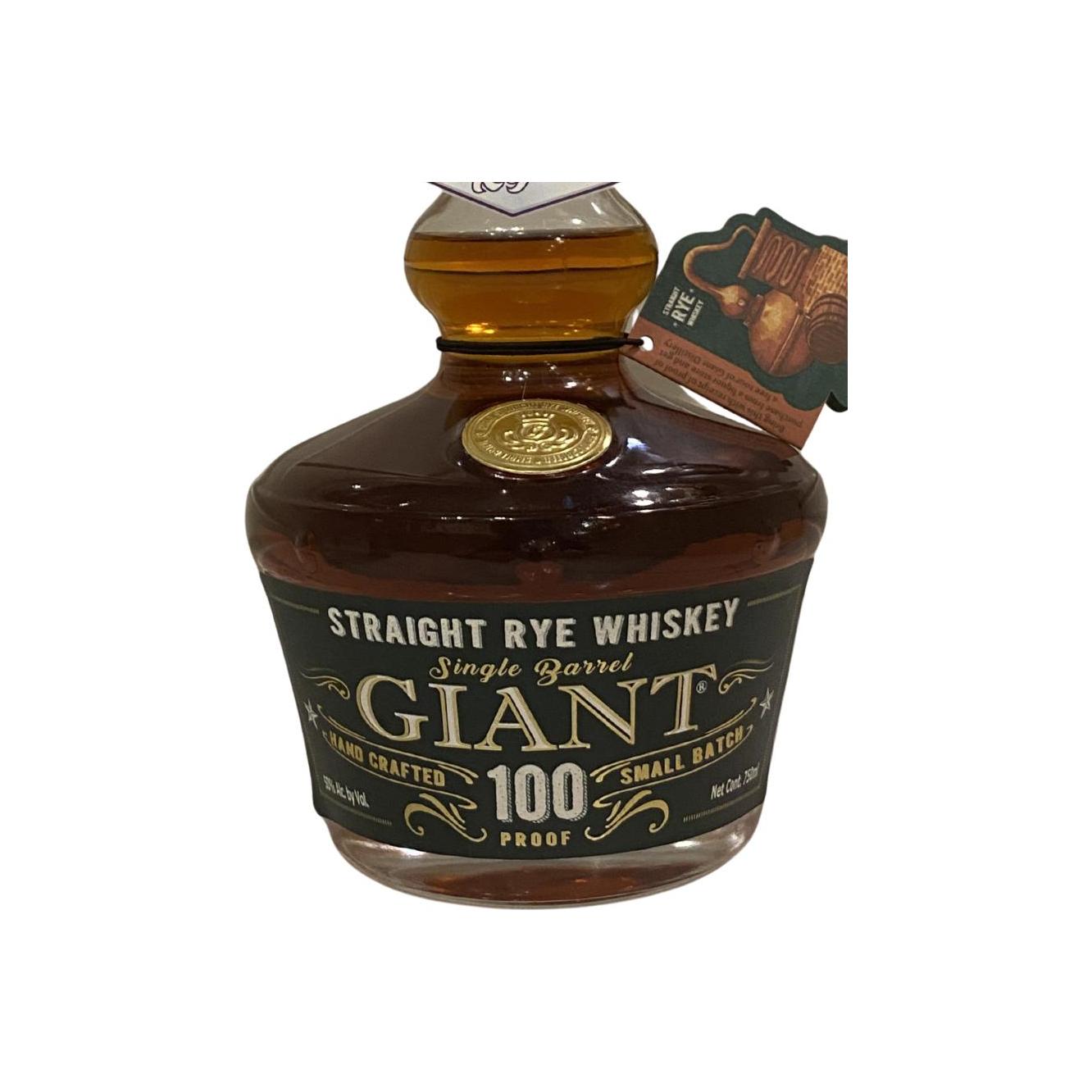 Giant Straight Rye Whiskey