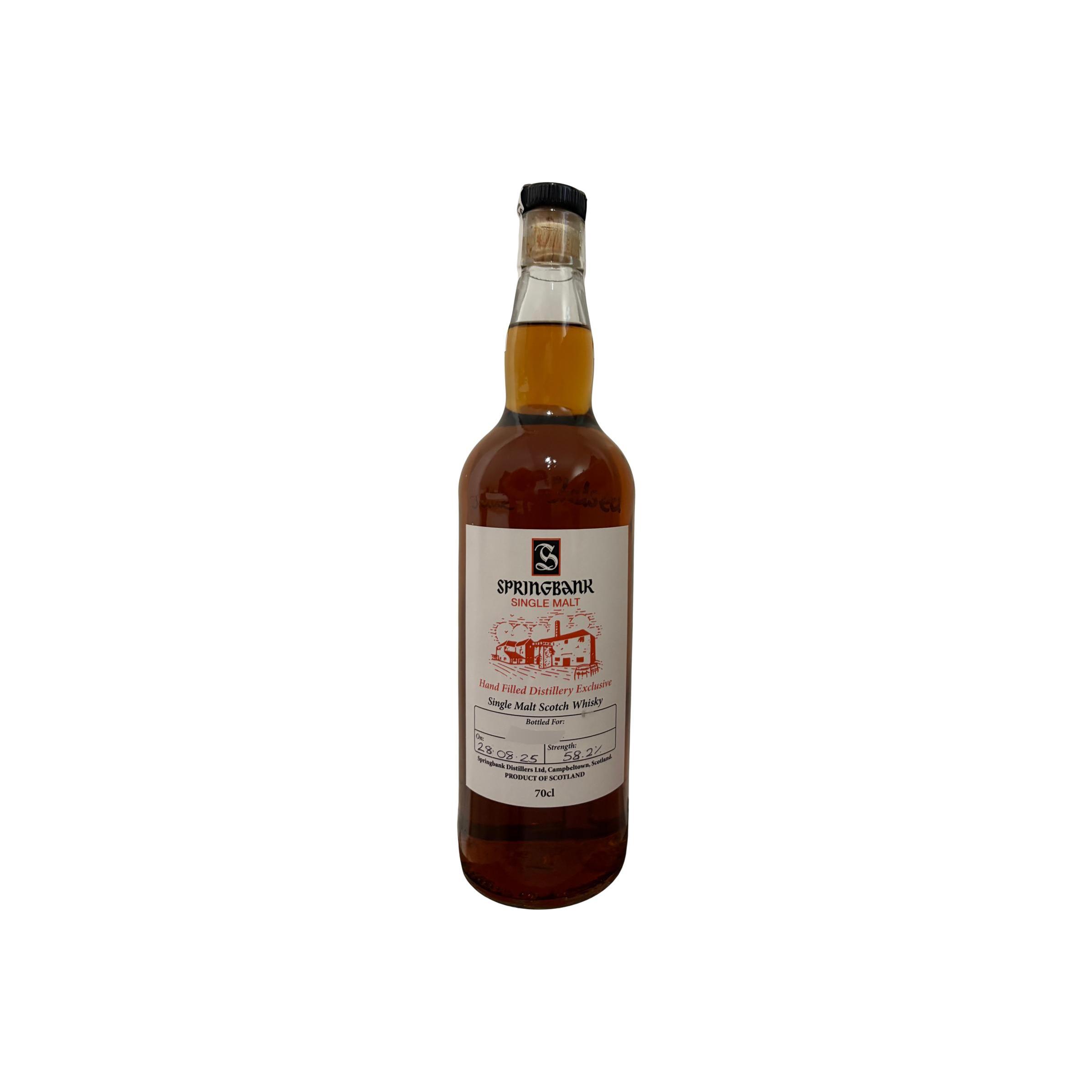 Springbank Hand Filled Distillery Exclusive