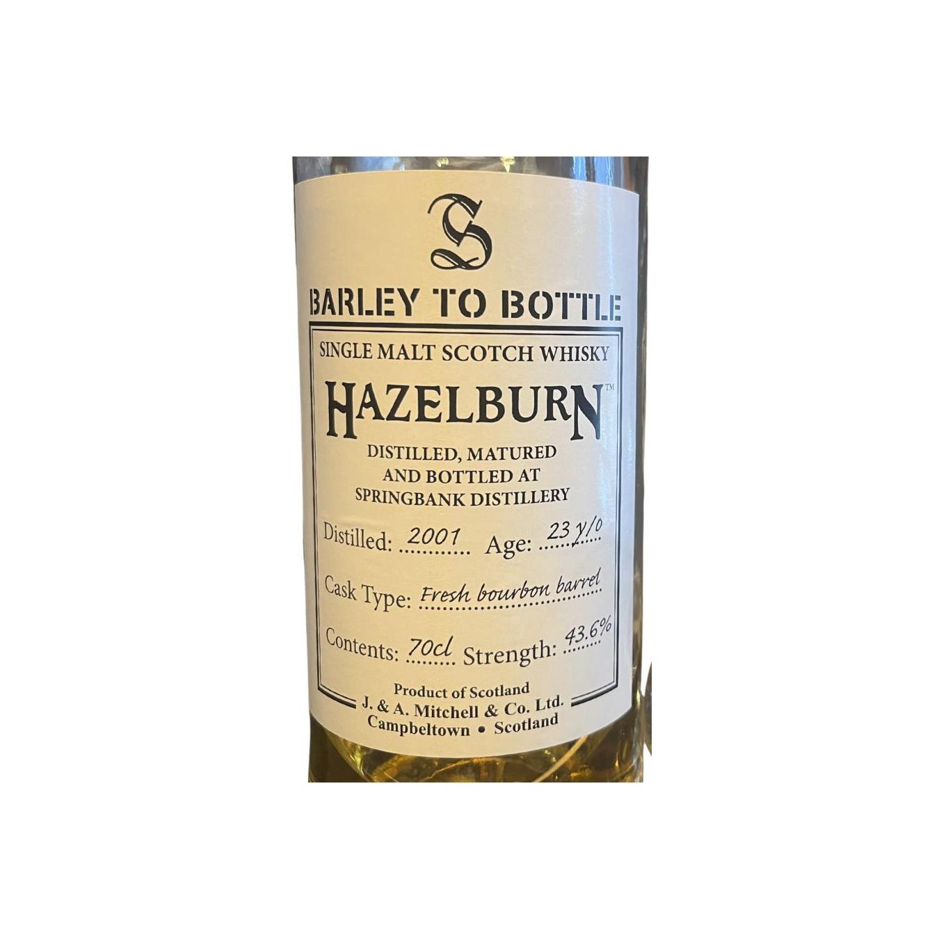 Hazelburn 2001