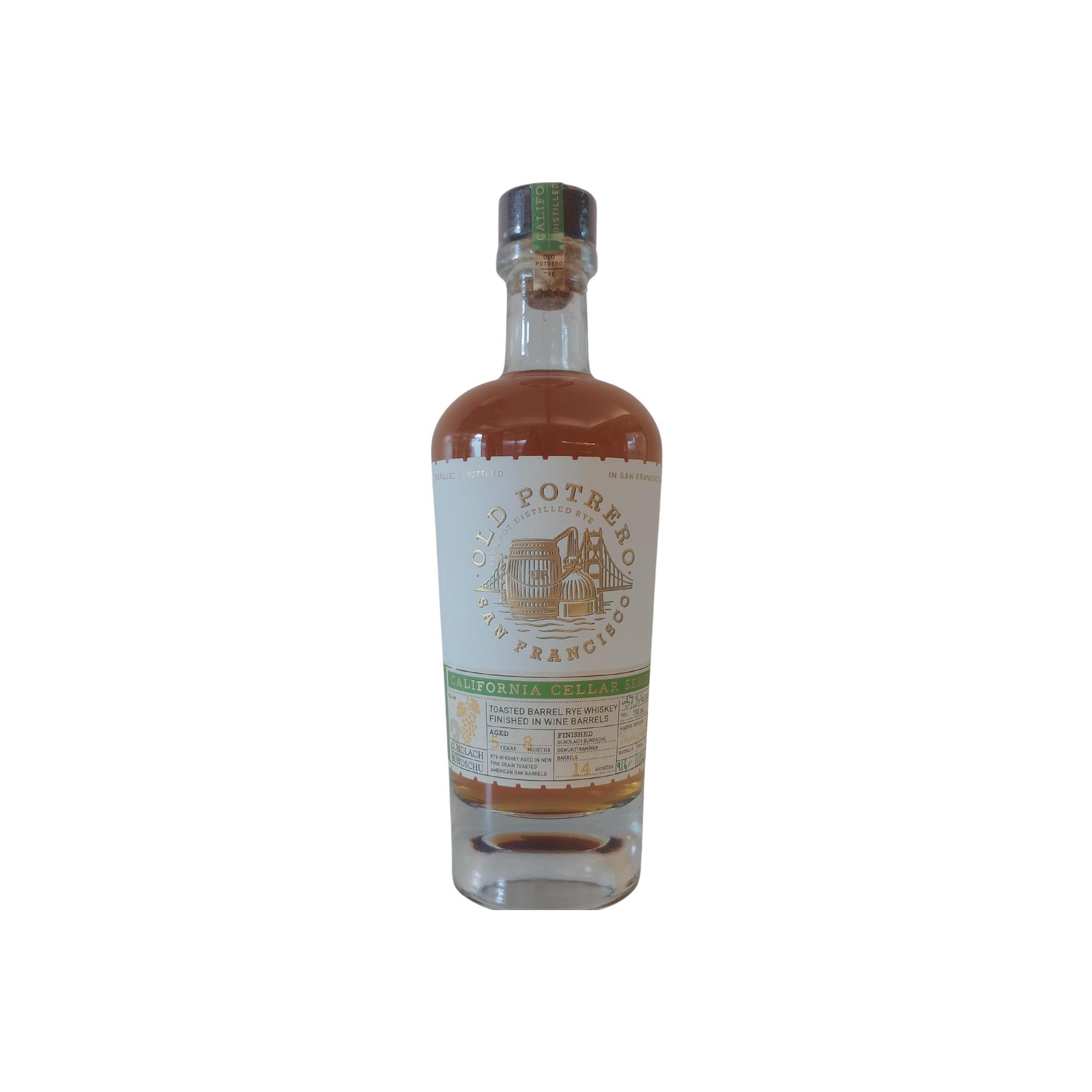 Old Potrero Rye California Cellar Series 3