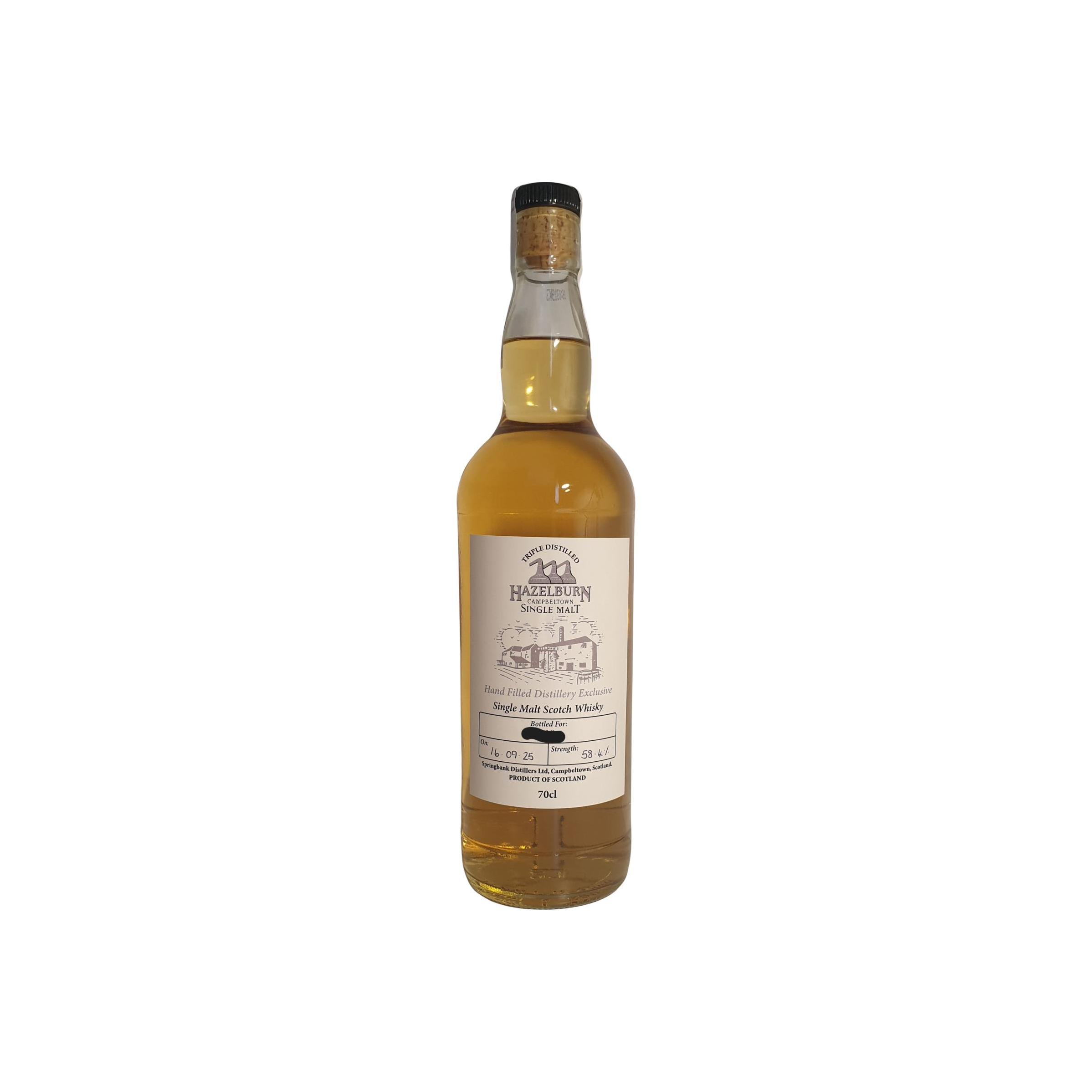 Hazelburn Hand Filled Distillery Exclusive
