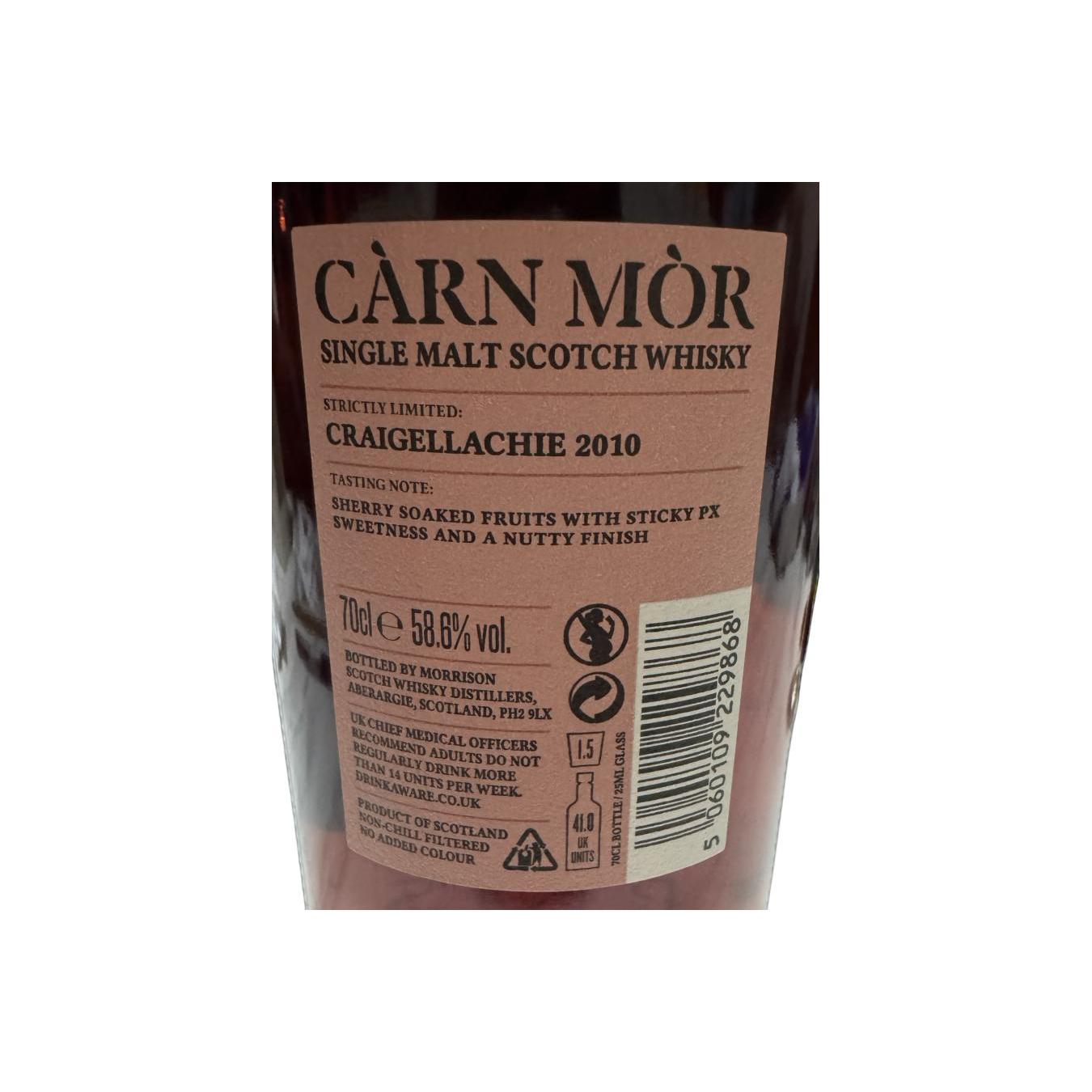 Craigellachie 2010 MSWD 2