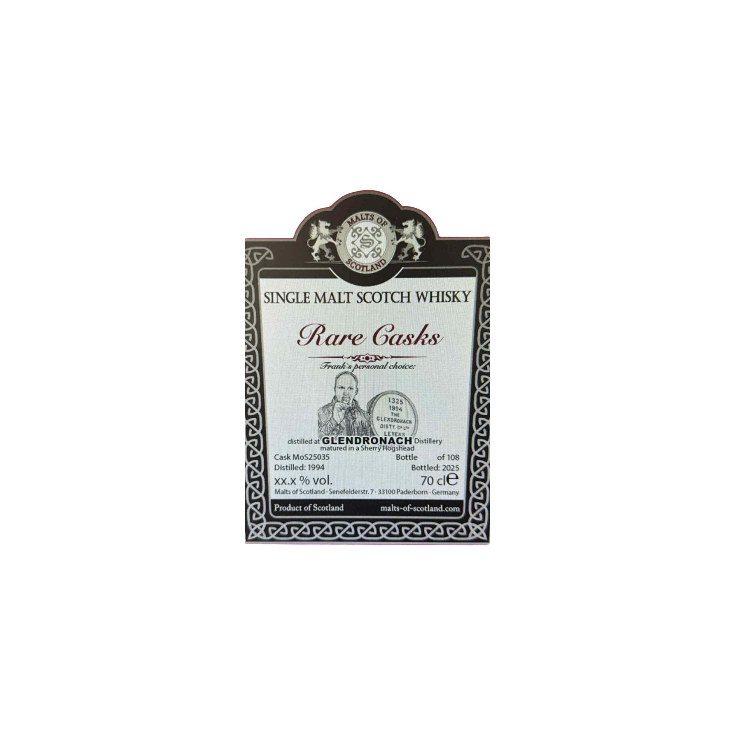 Glendronach 1994 MoS