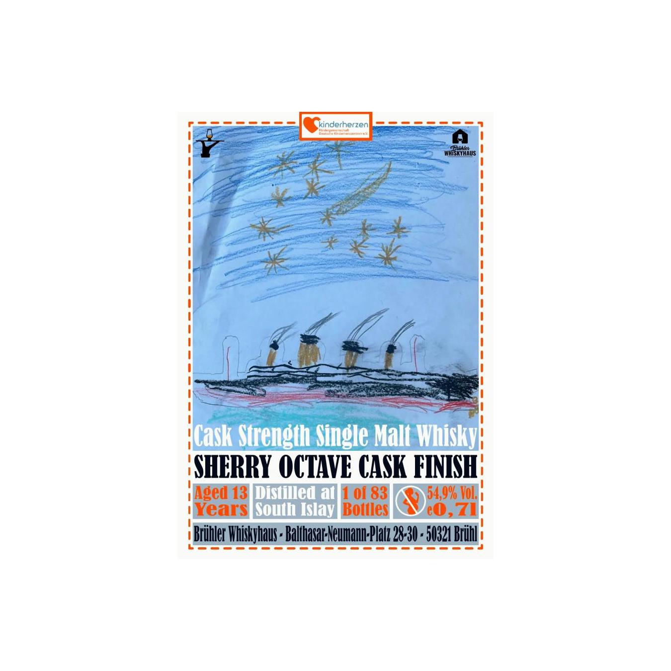 Distilled at South Islay 13-year-old BW