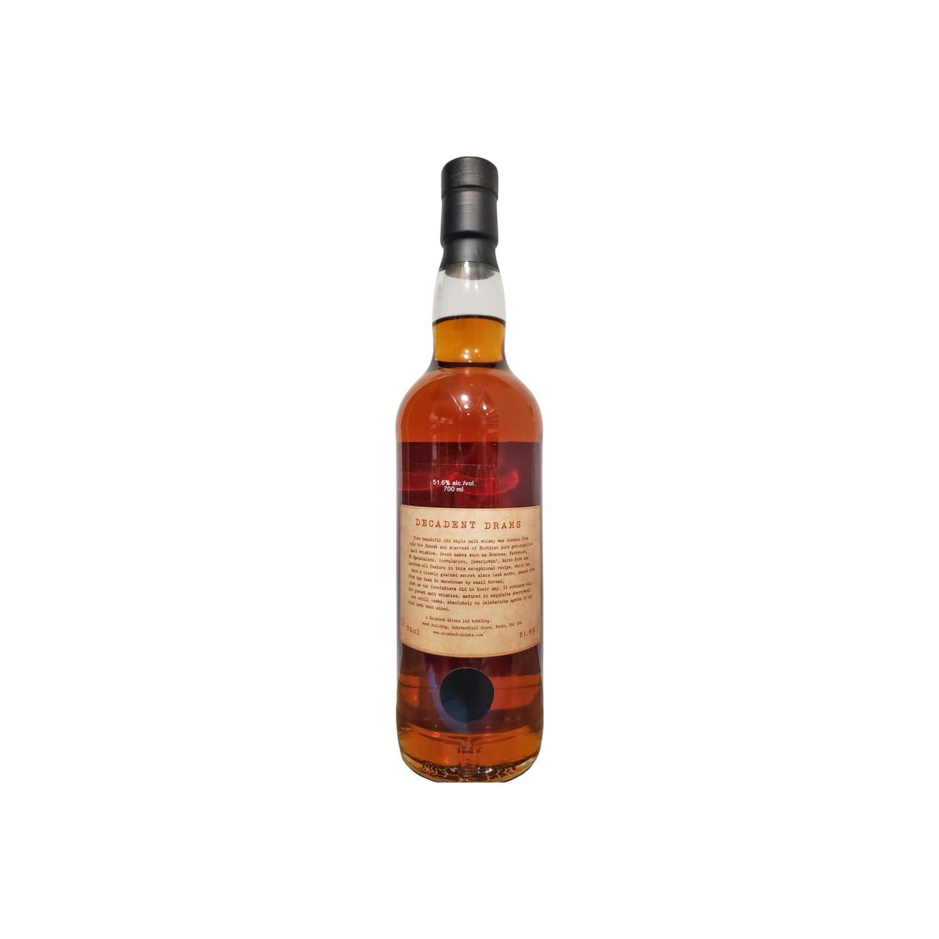 Blended Malt Scotch Whisky Decadent Drams DeDr 2