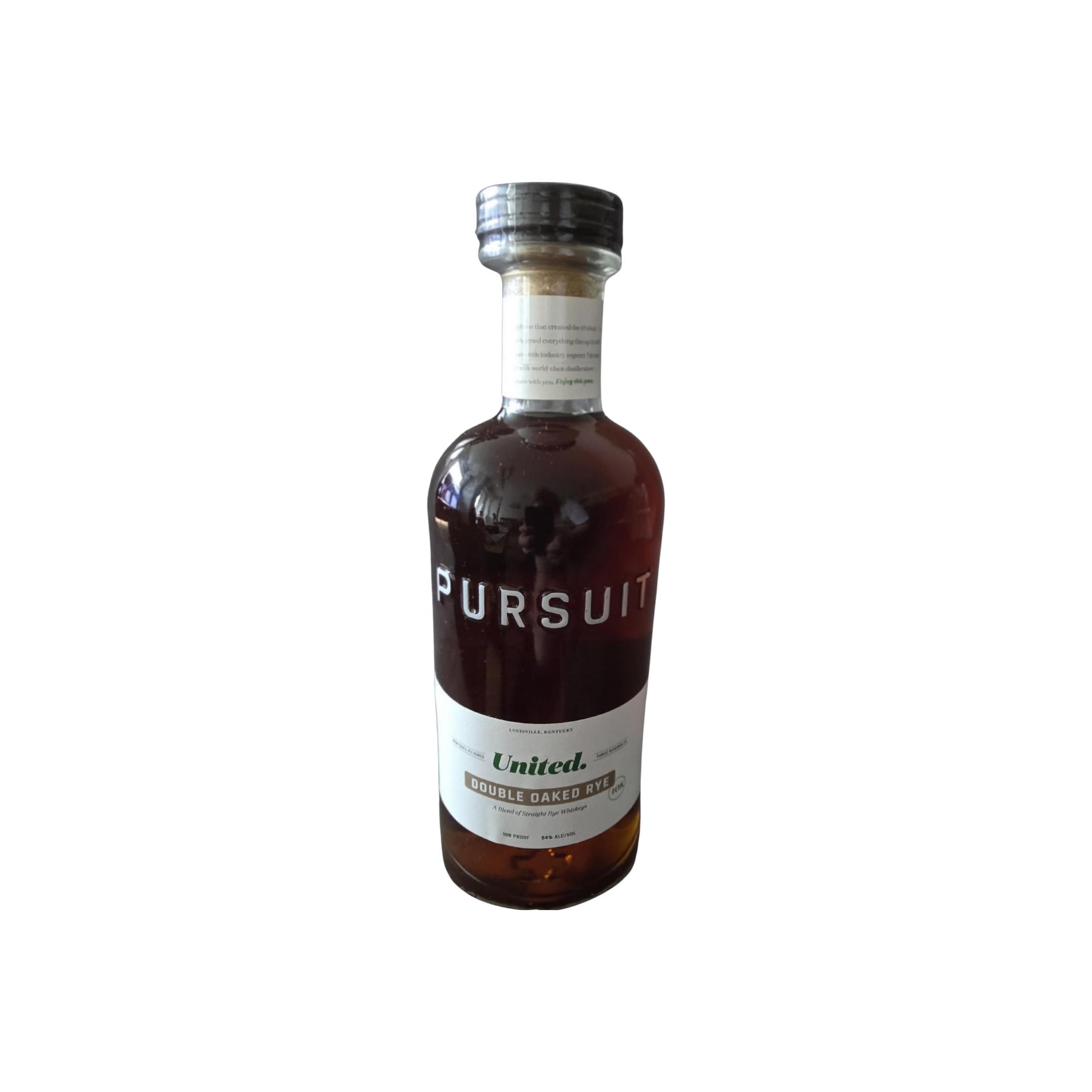 Pursuit United. Double Oaked Rye