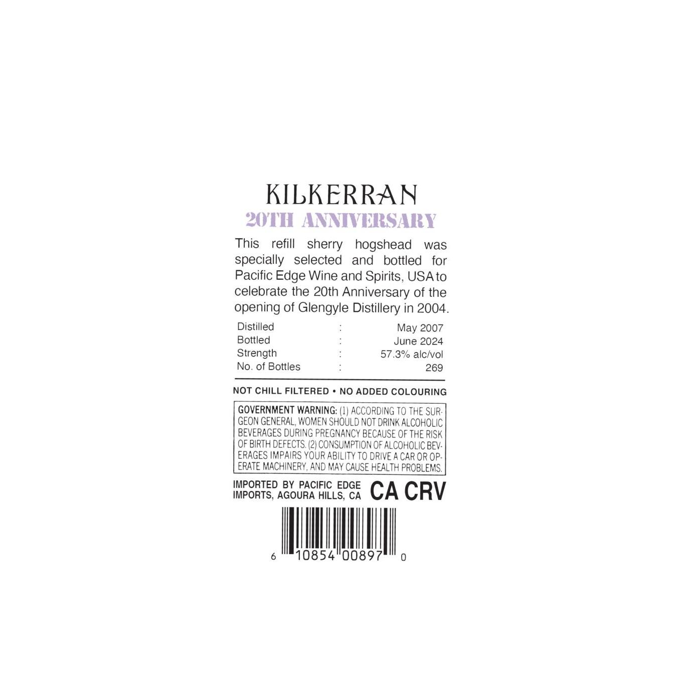 Kilkerran 2007