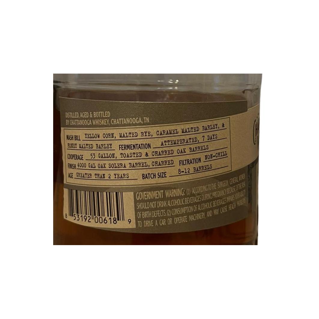 Chattanooga Whiskey 91 Proof 3