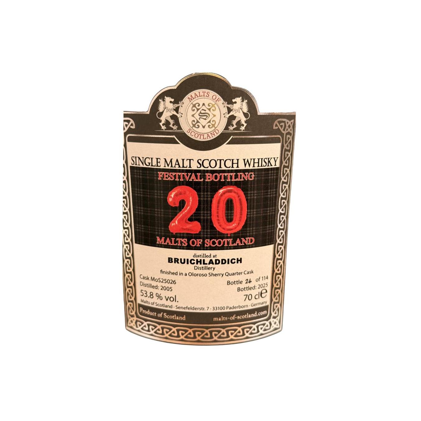 Bruichladdich 2005 MoS 2