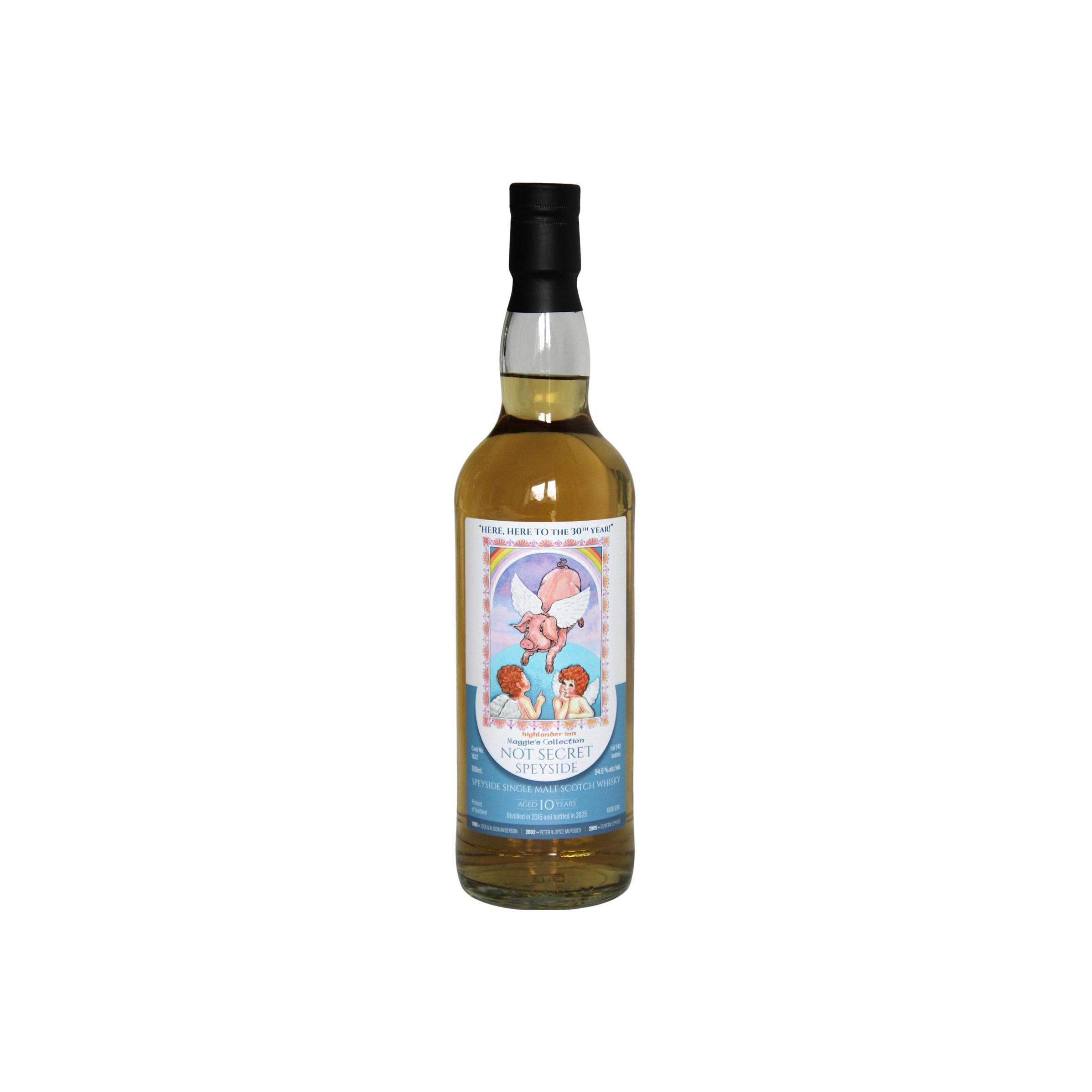 Speyside Malt Not Secret Speyside HI